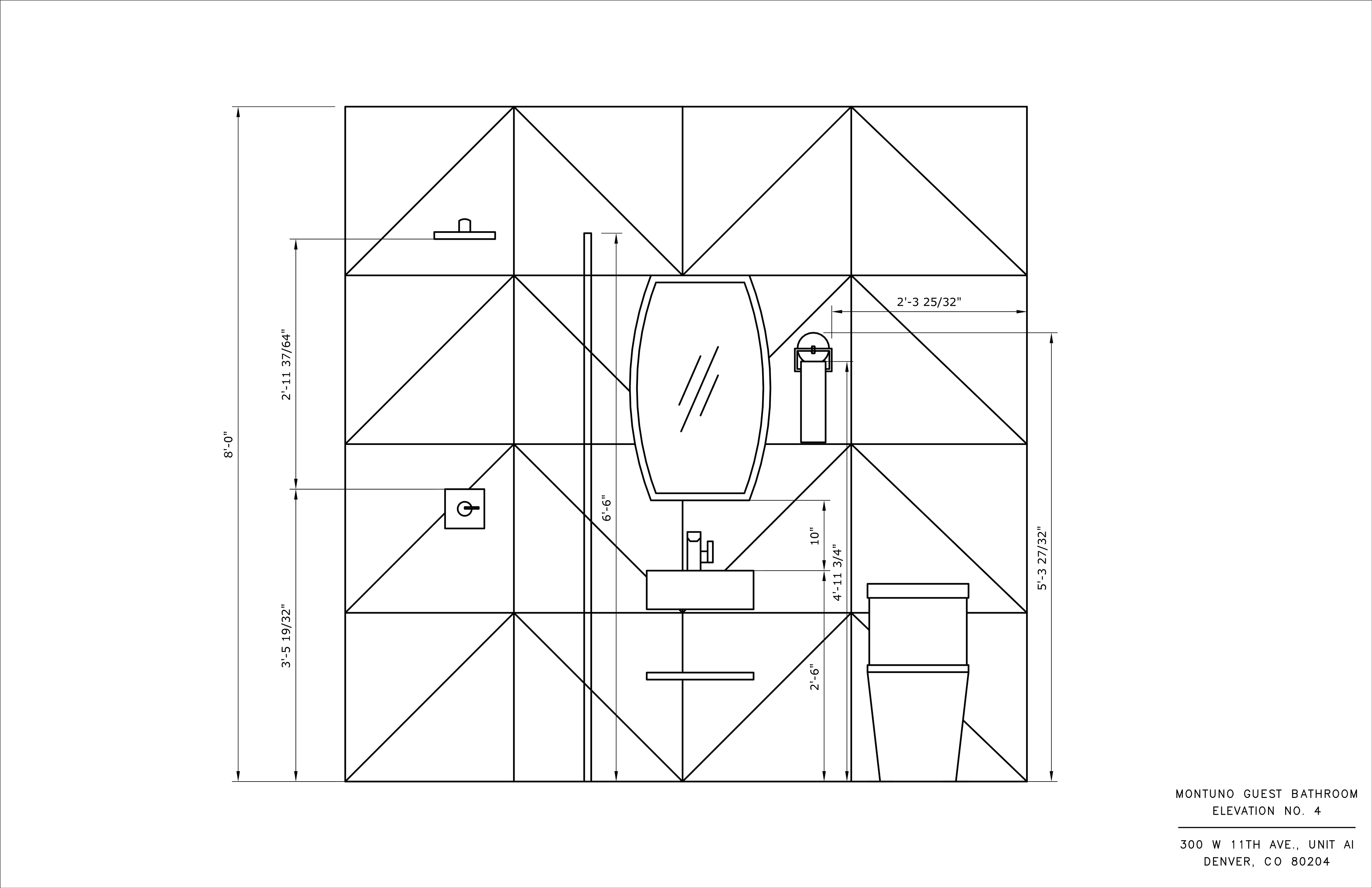 Interior Elevation Four - Simple