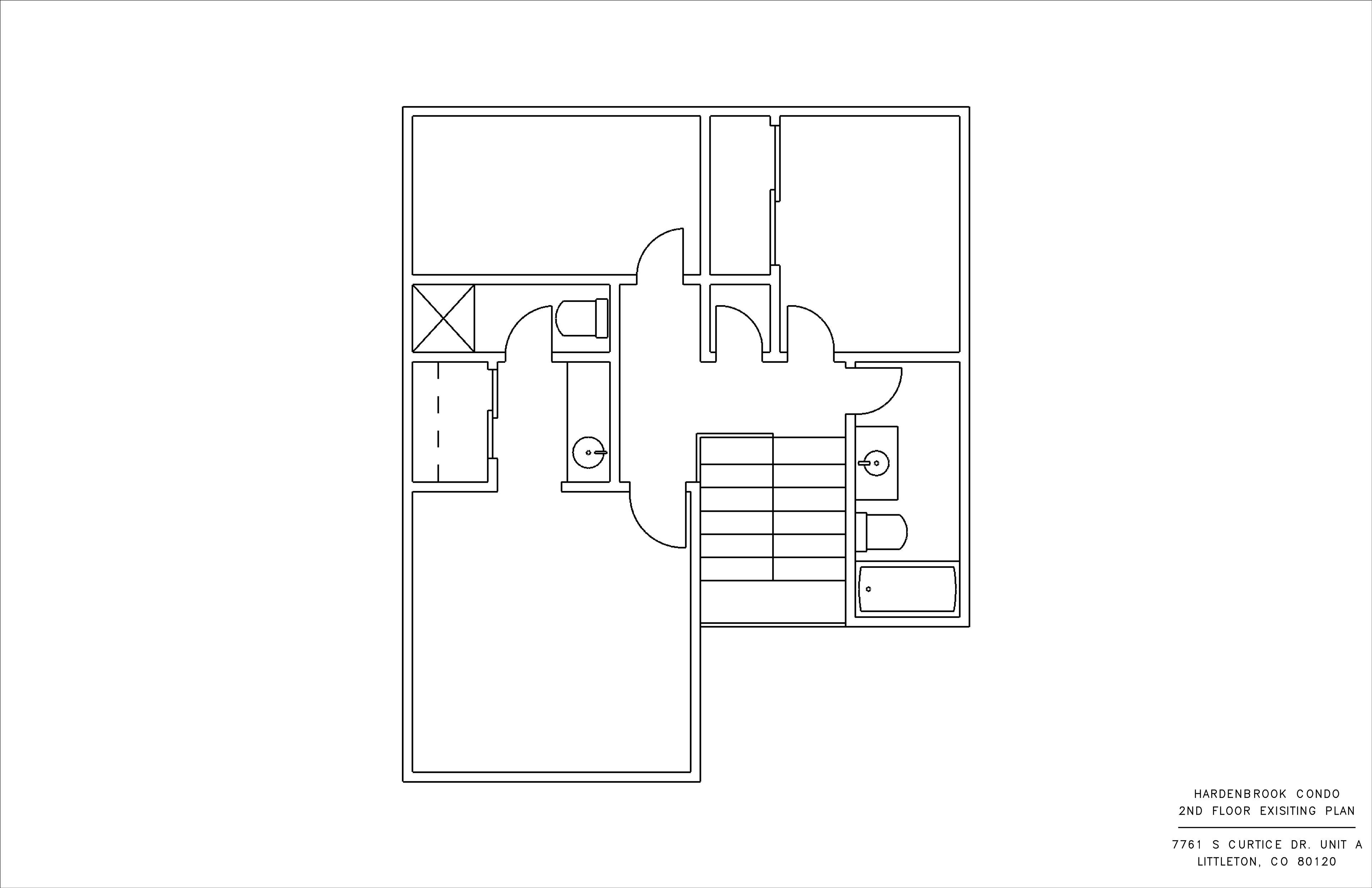 Second Floor Existing Plan