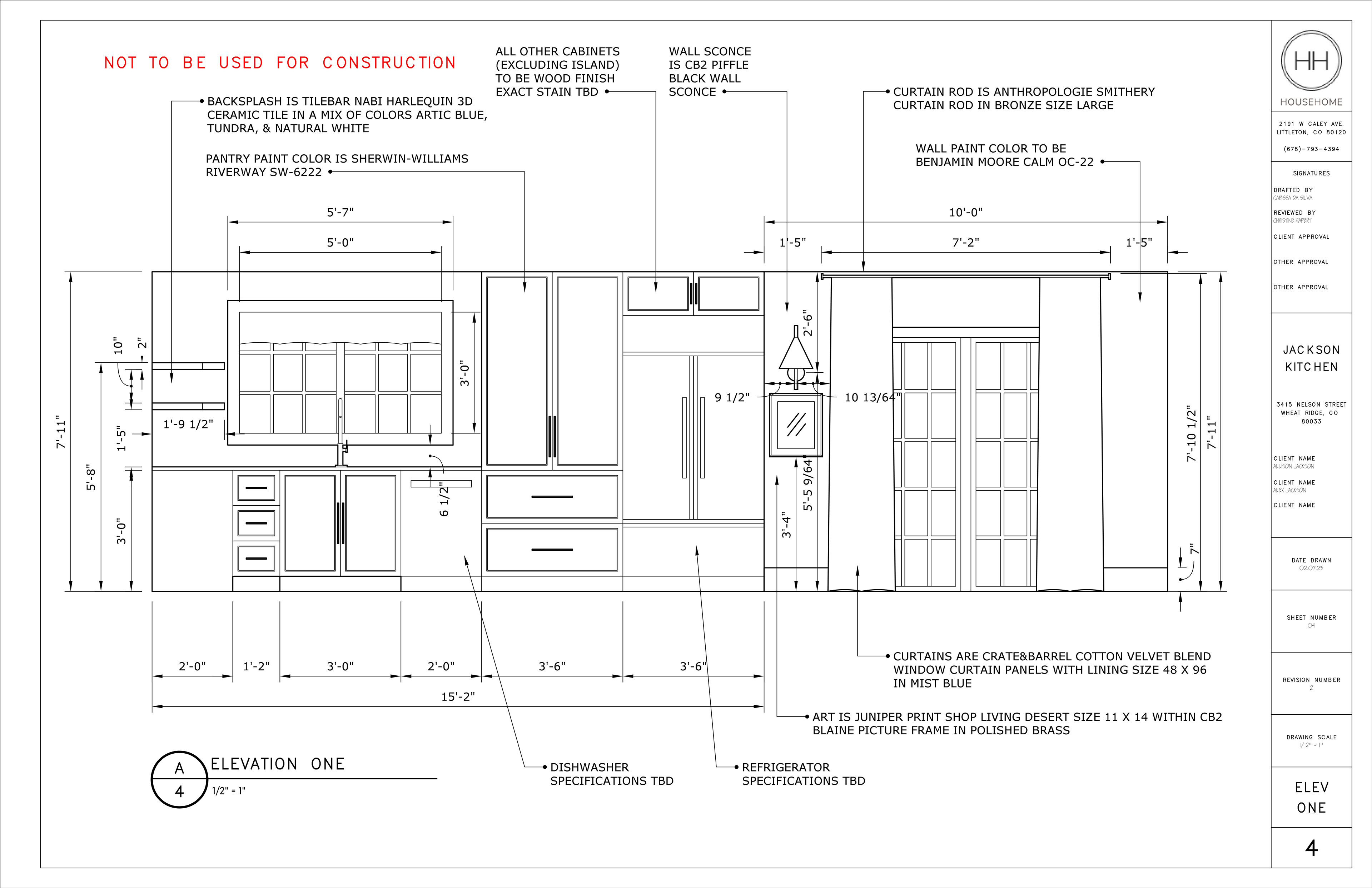 Interior Elevation One