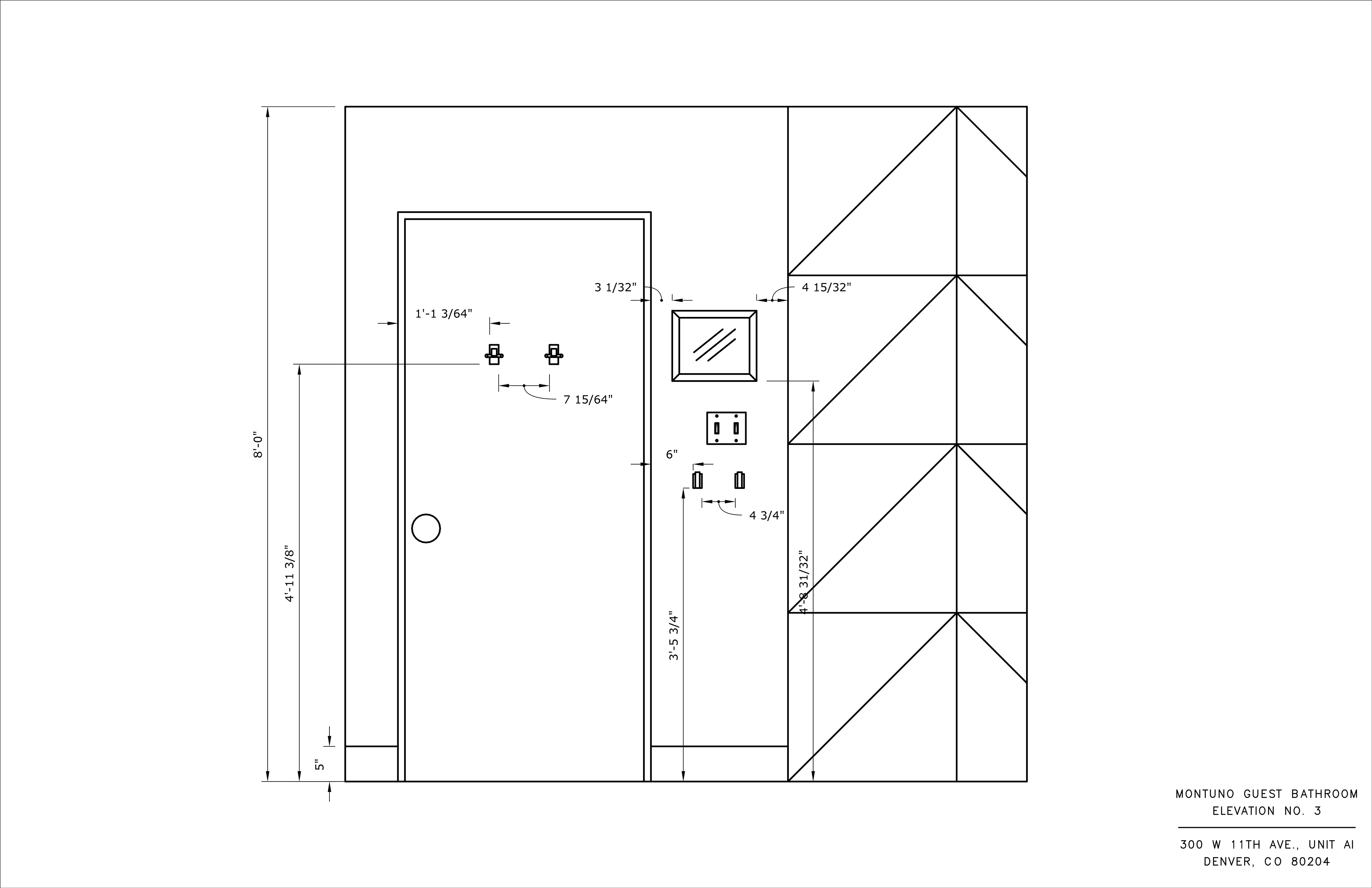 Interior Elevation Three - Simple