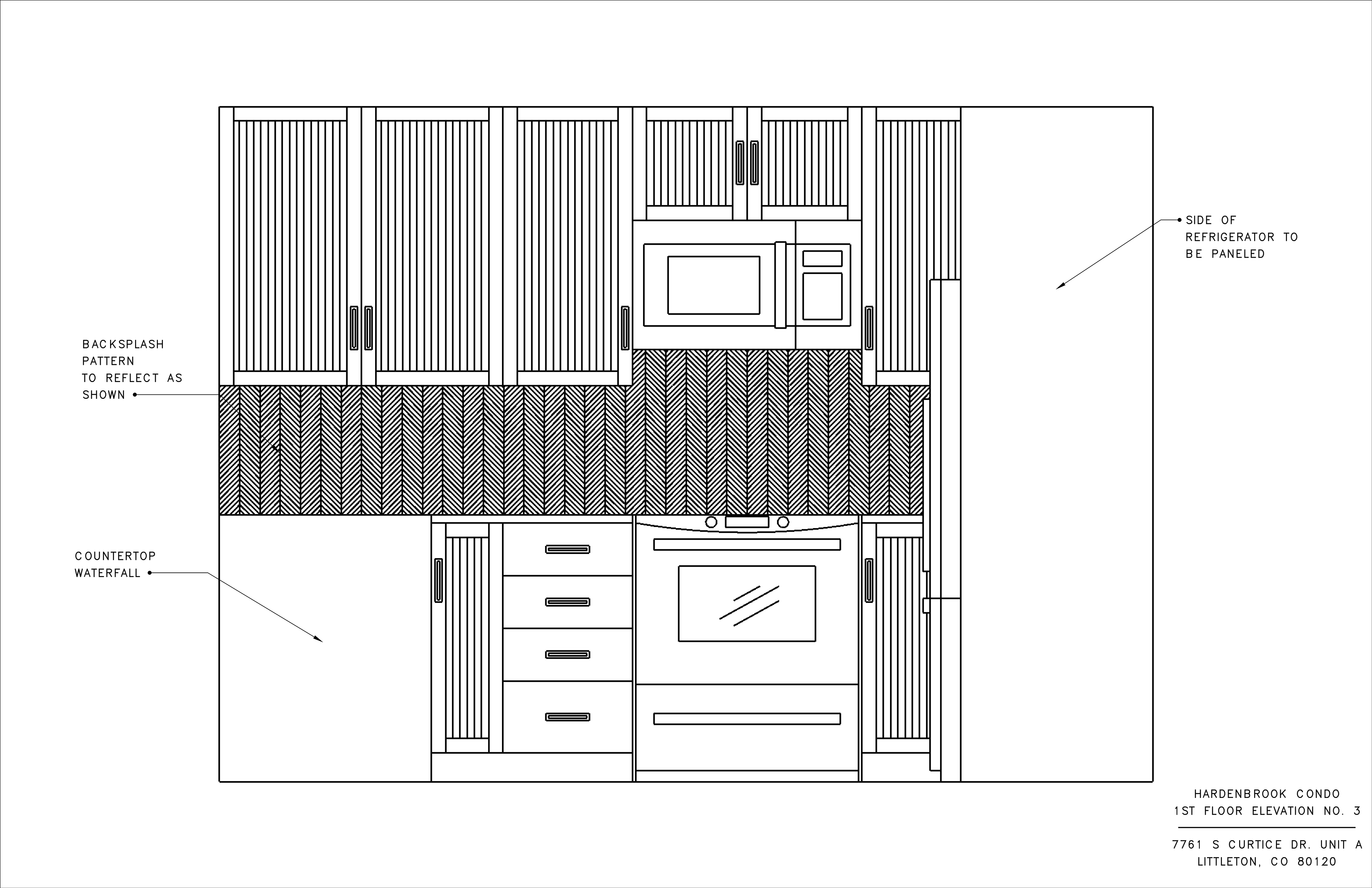 Main Floor Interior Elevation III