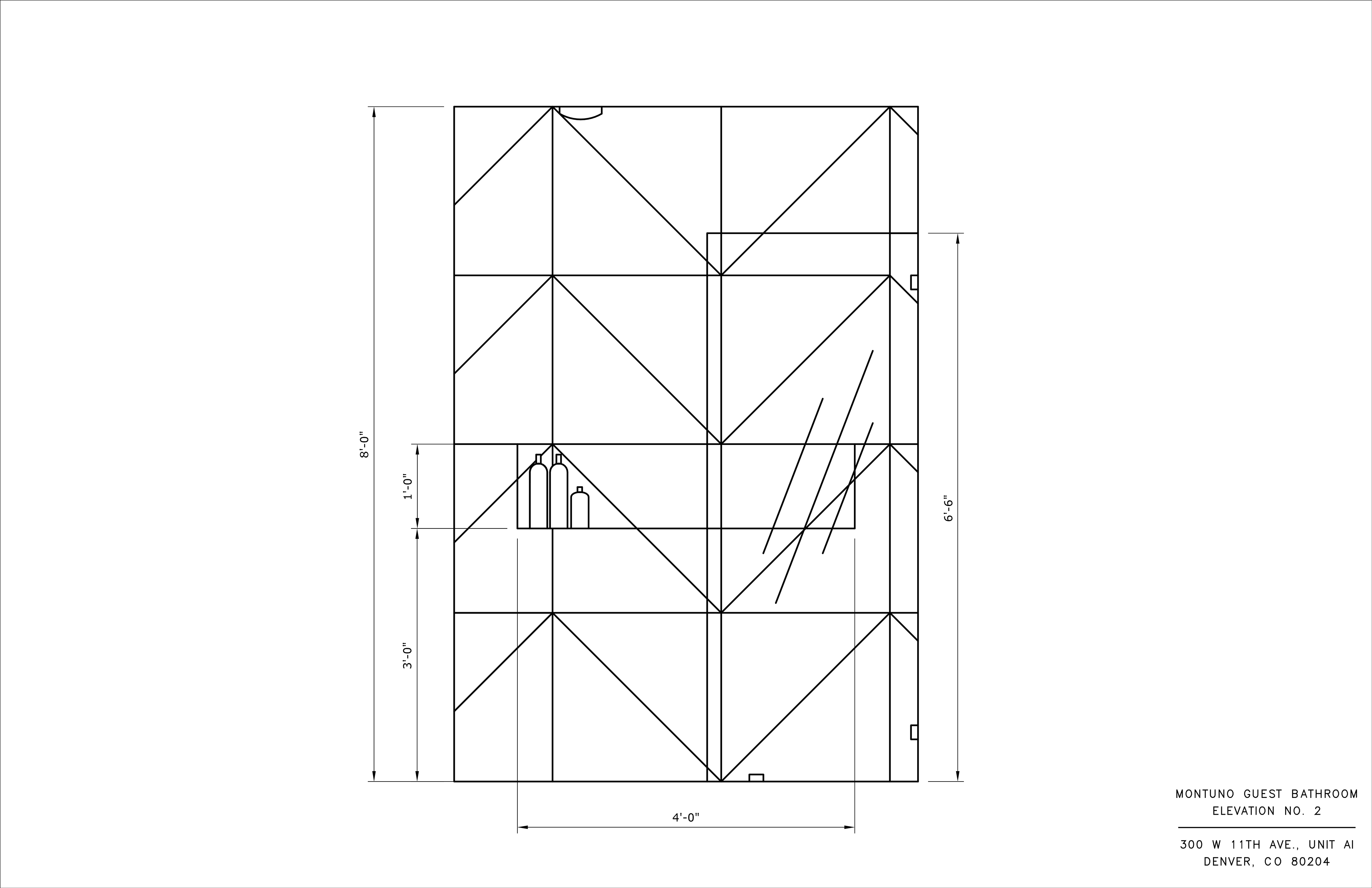 Interior Elevation Two - Simple