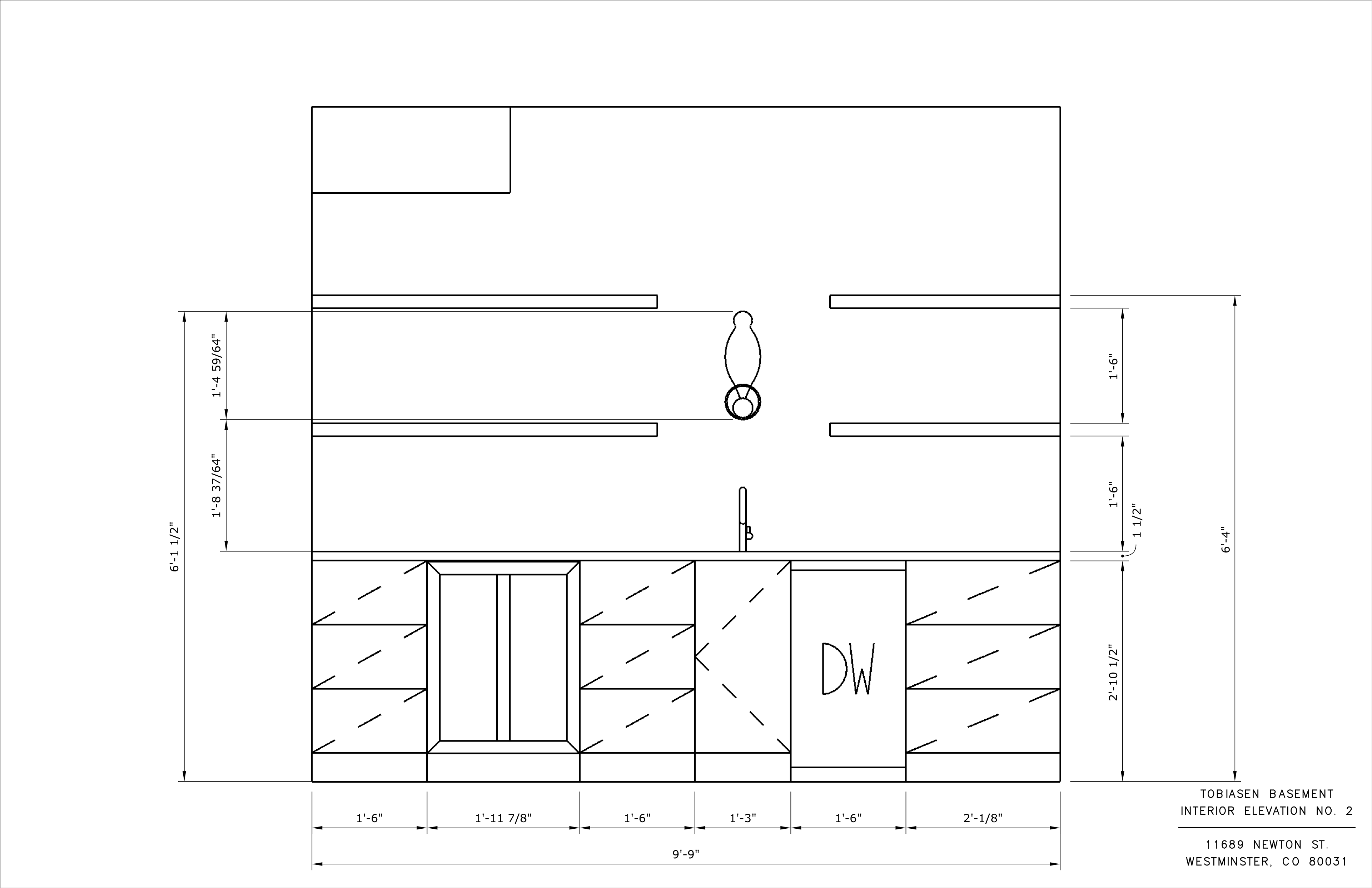 Basement Interior Elevation Two