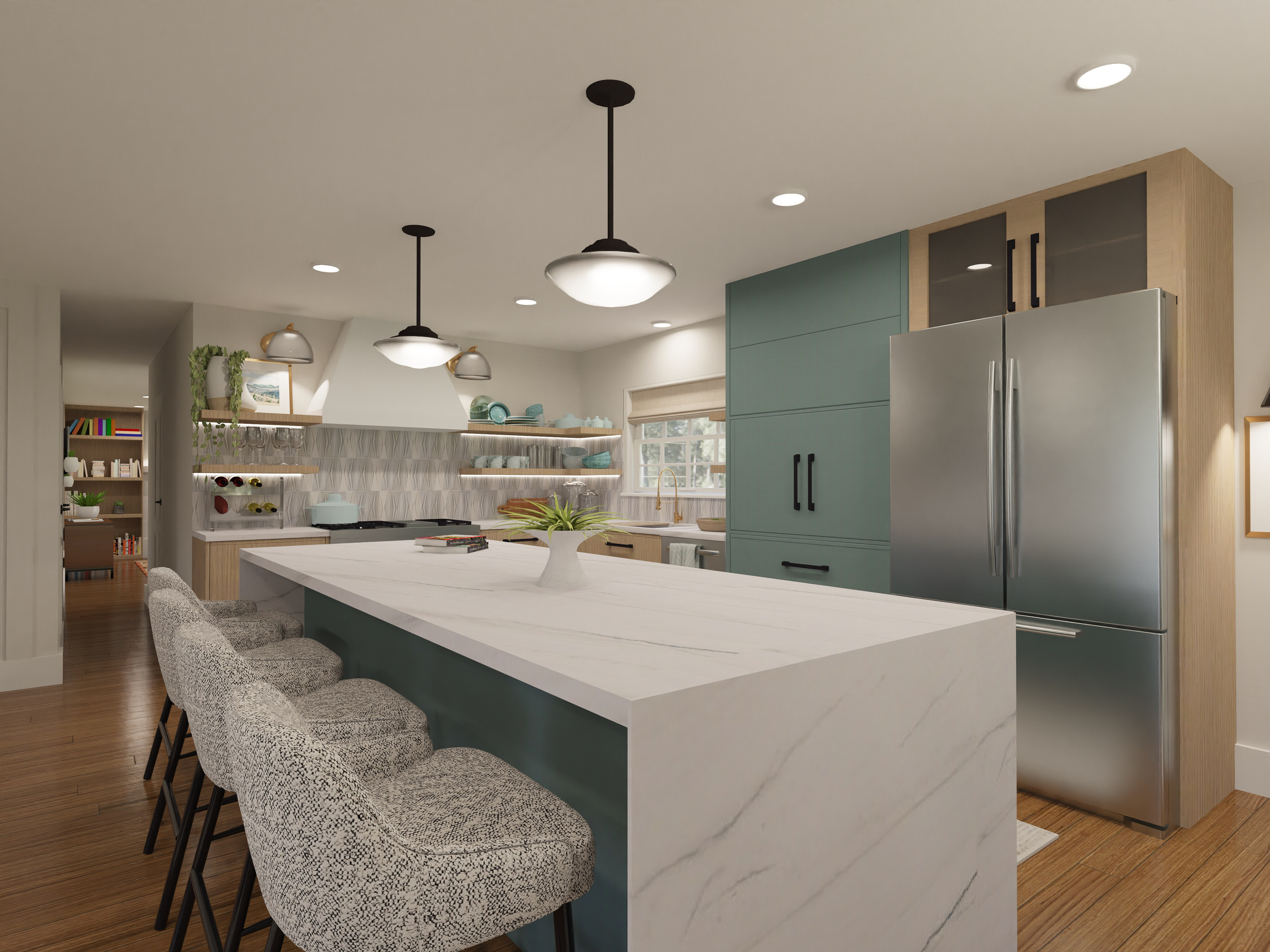 Kitchen View I