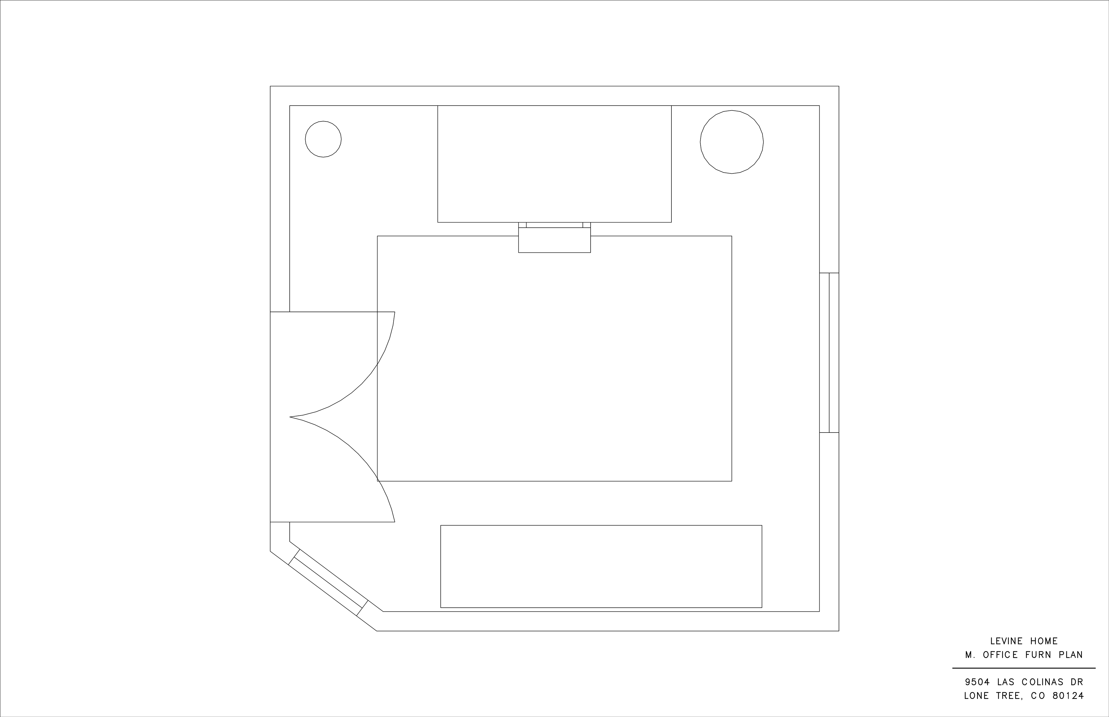 Downstairs Office Furniture Plan