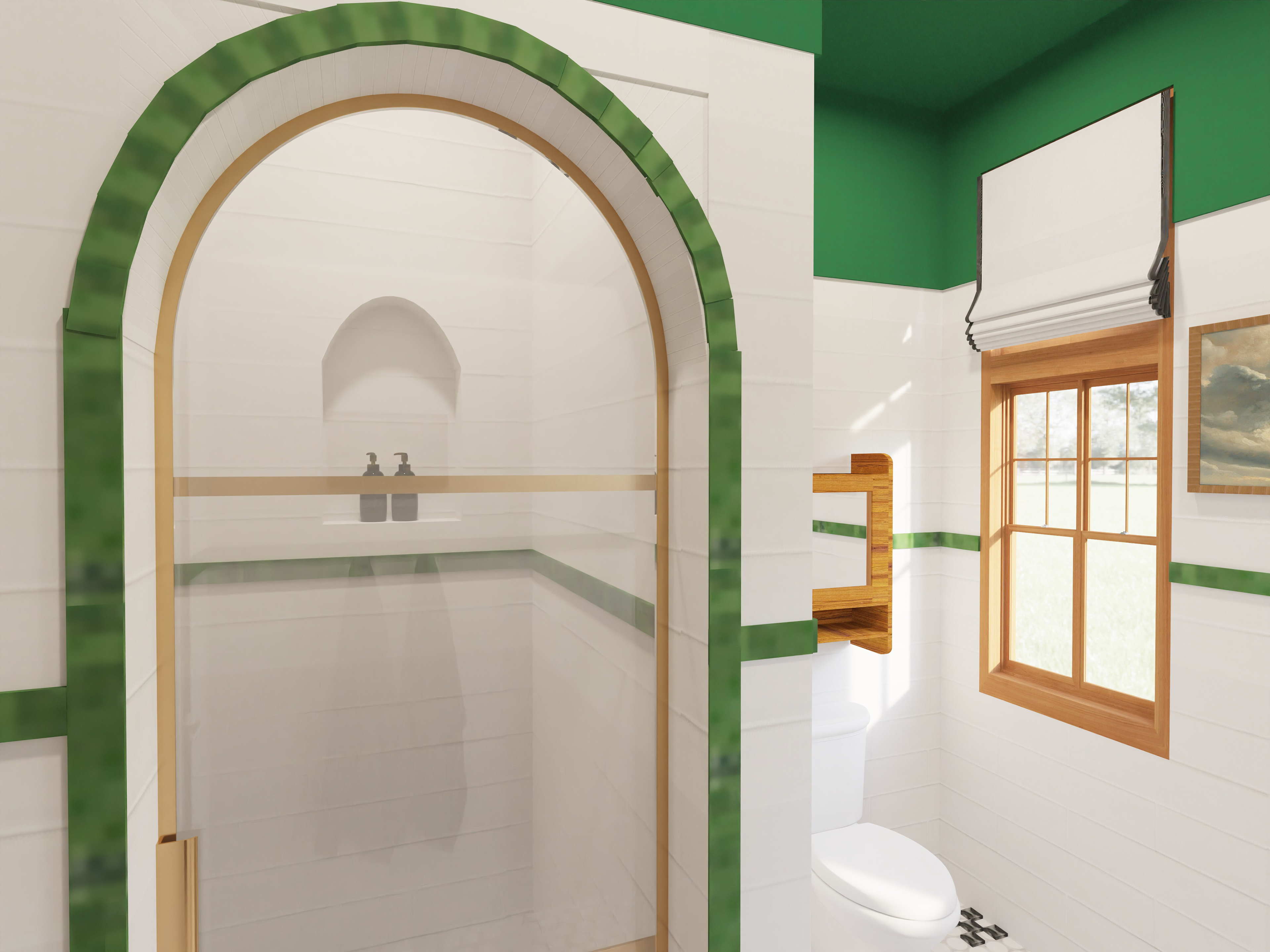 Powder Room Rendering View I