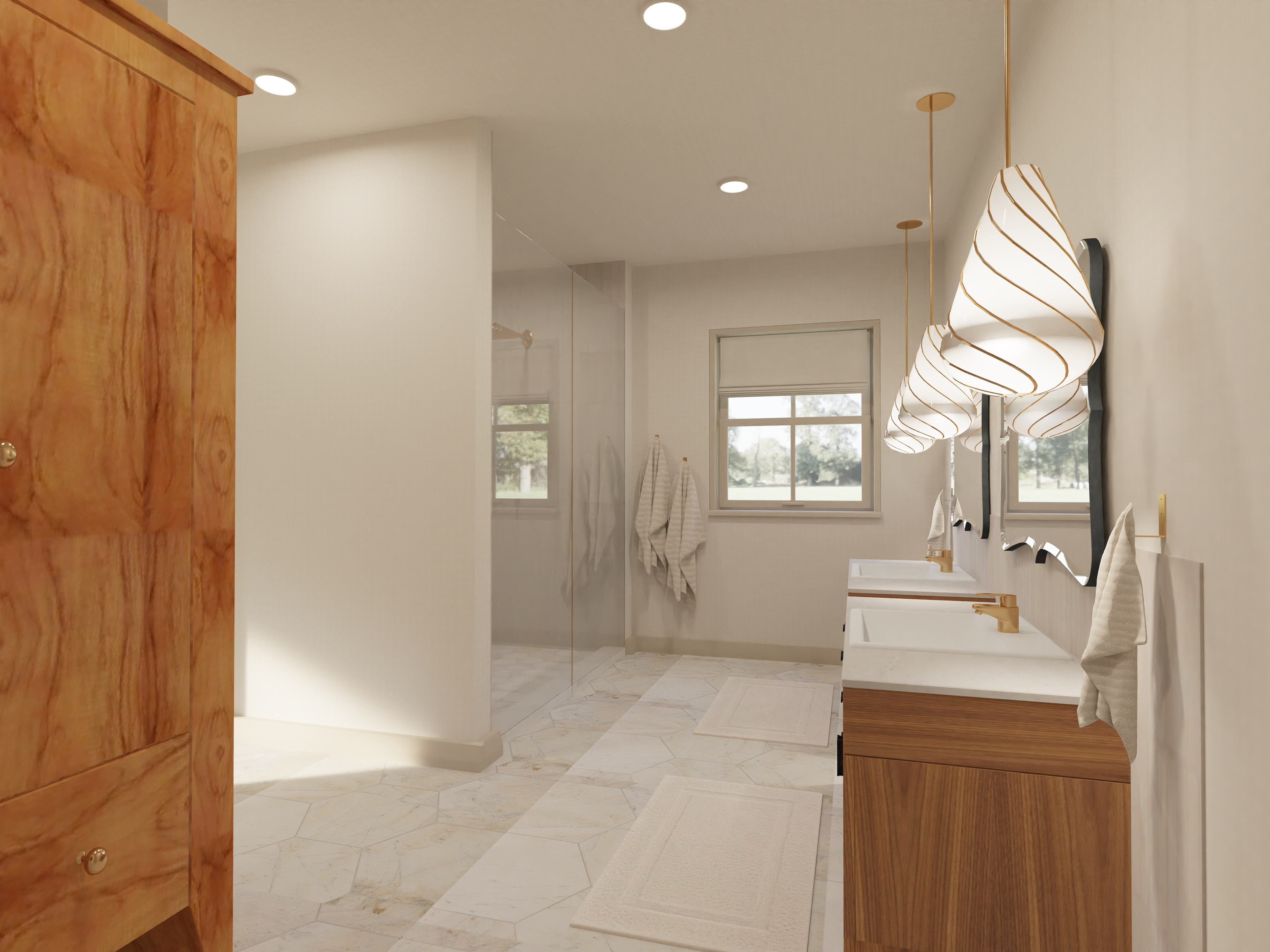Primary Bathroom View II