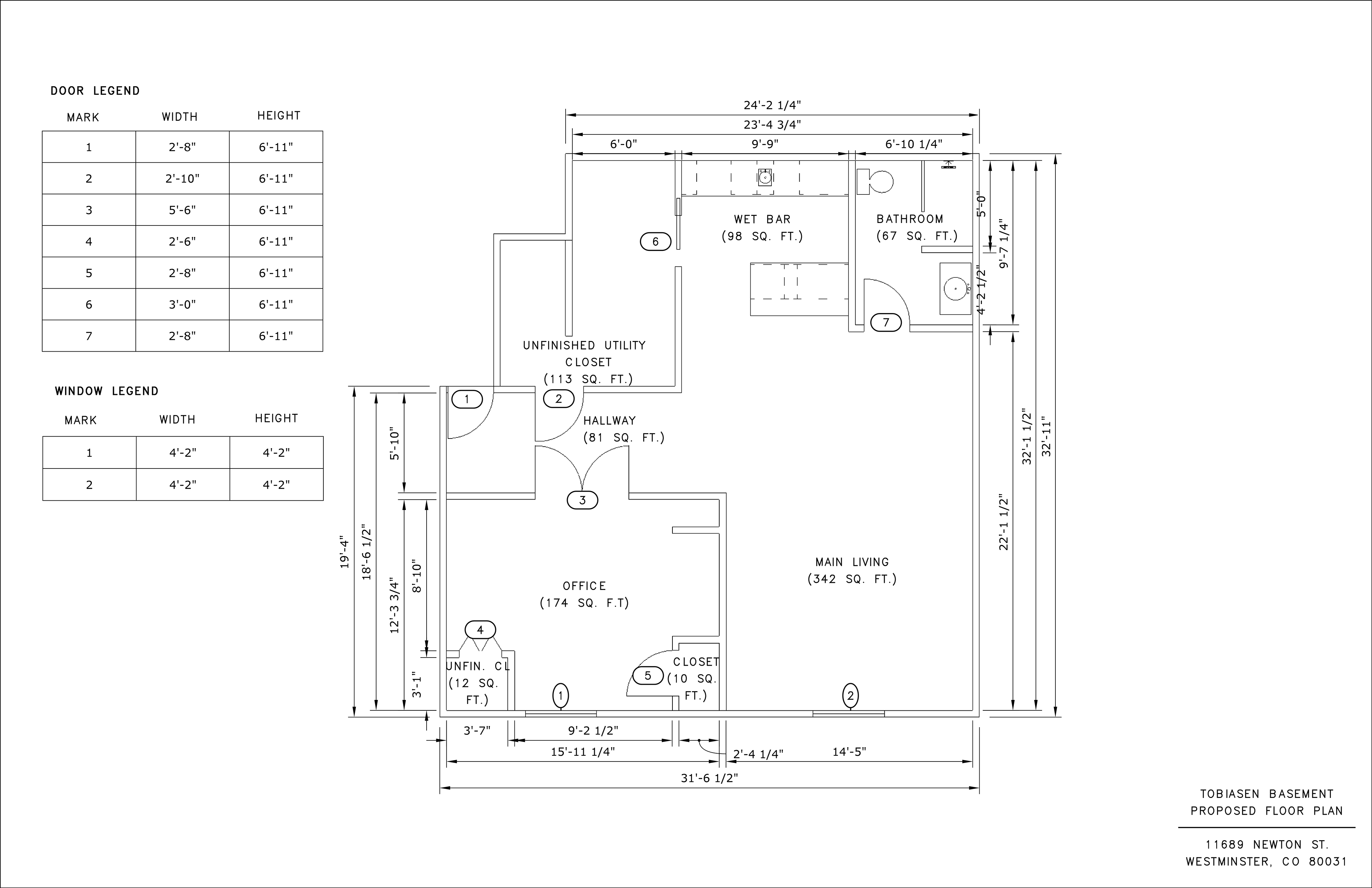 Basement Proposed Plan