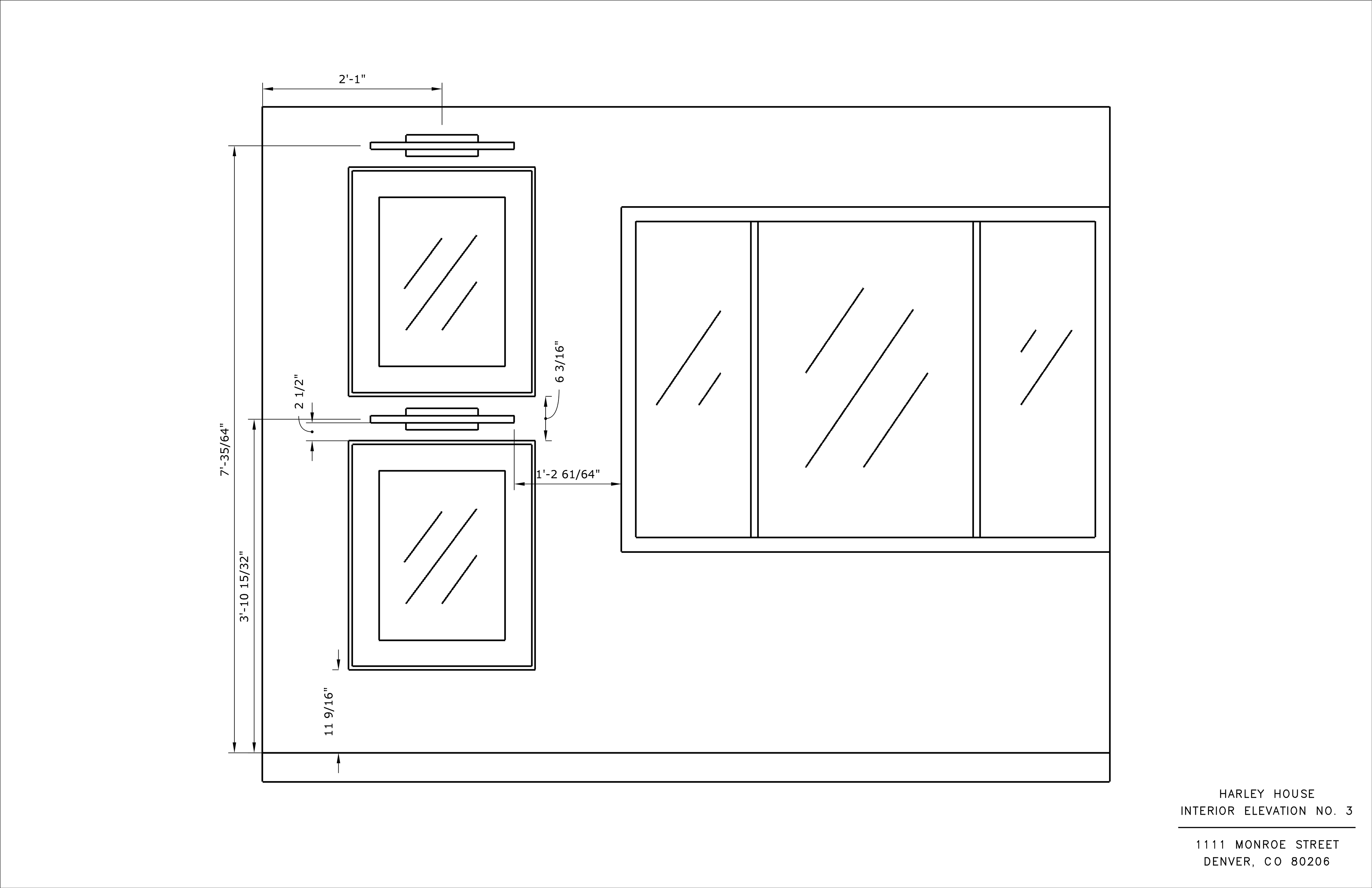 Kitchen Interior Elevation III