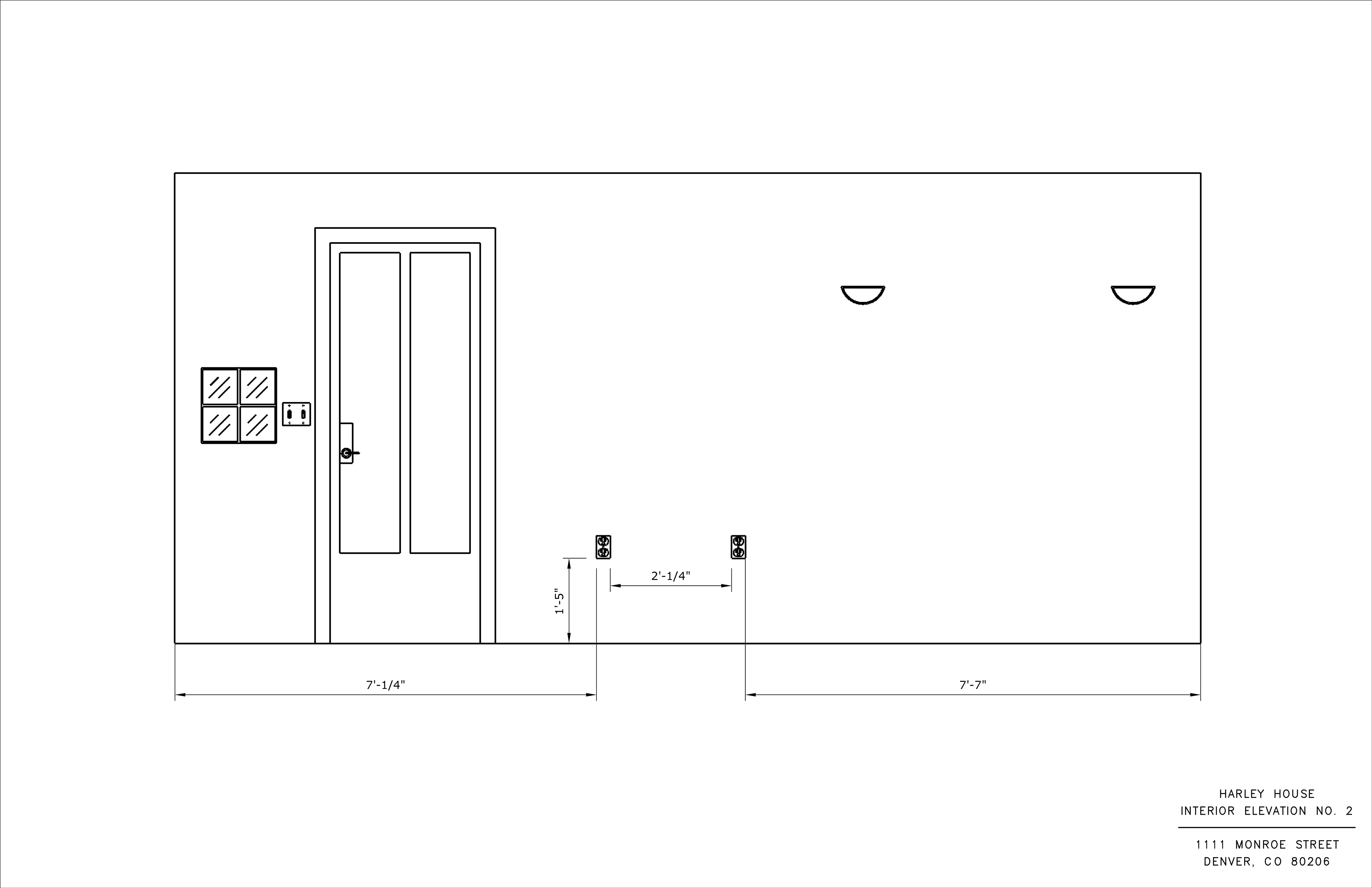Kitchen Interior Elevation II