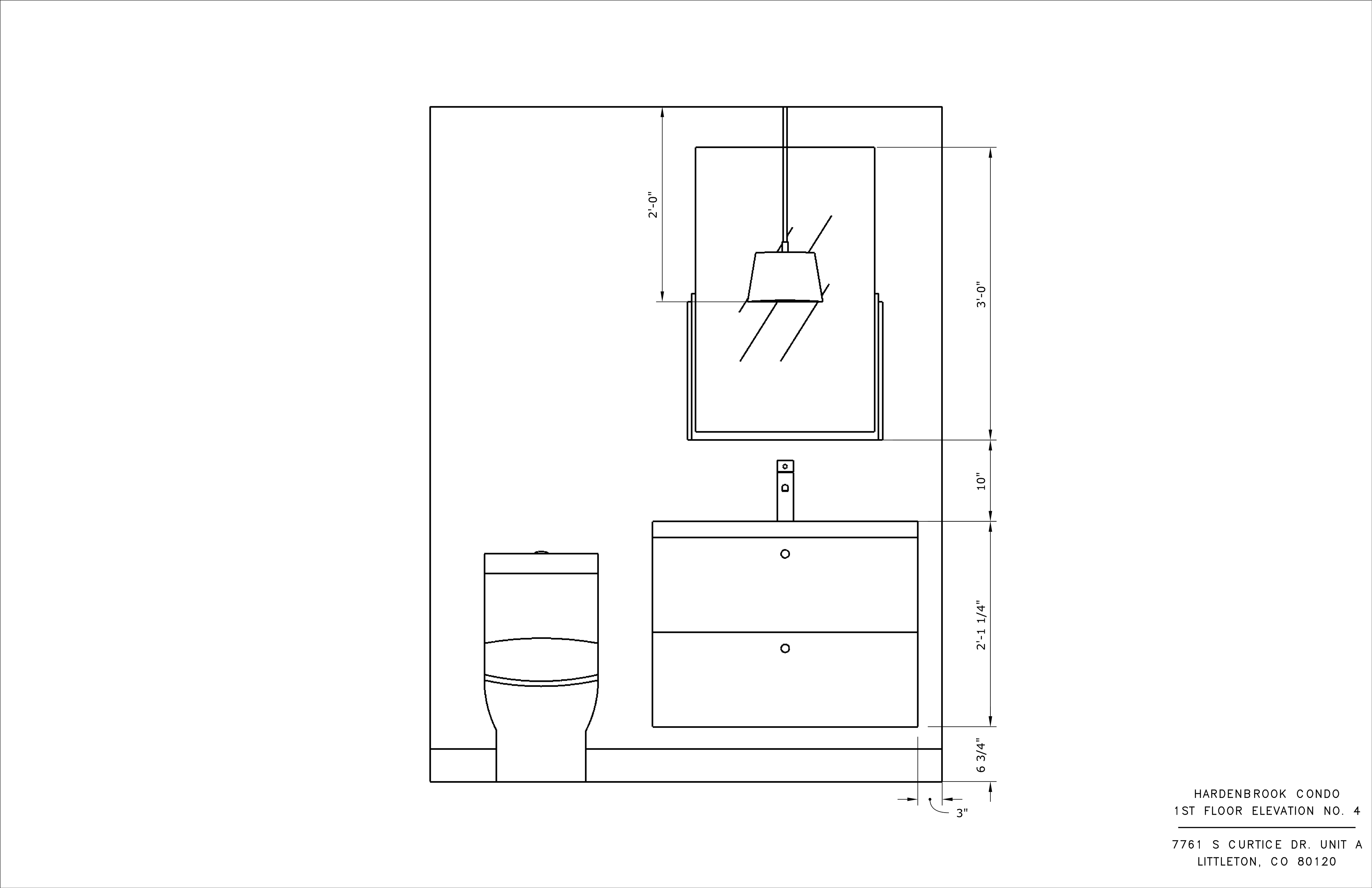 Main Floor Interior Elevation IV