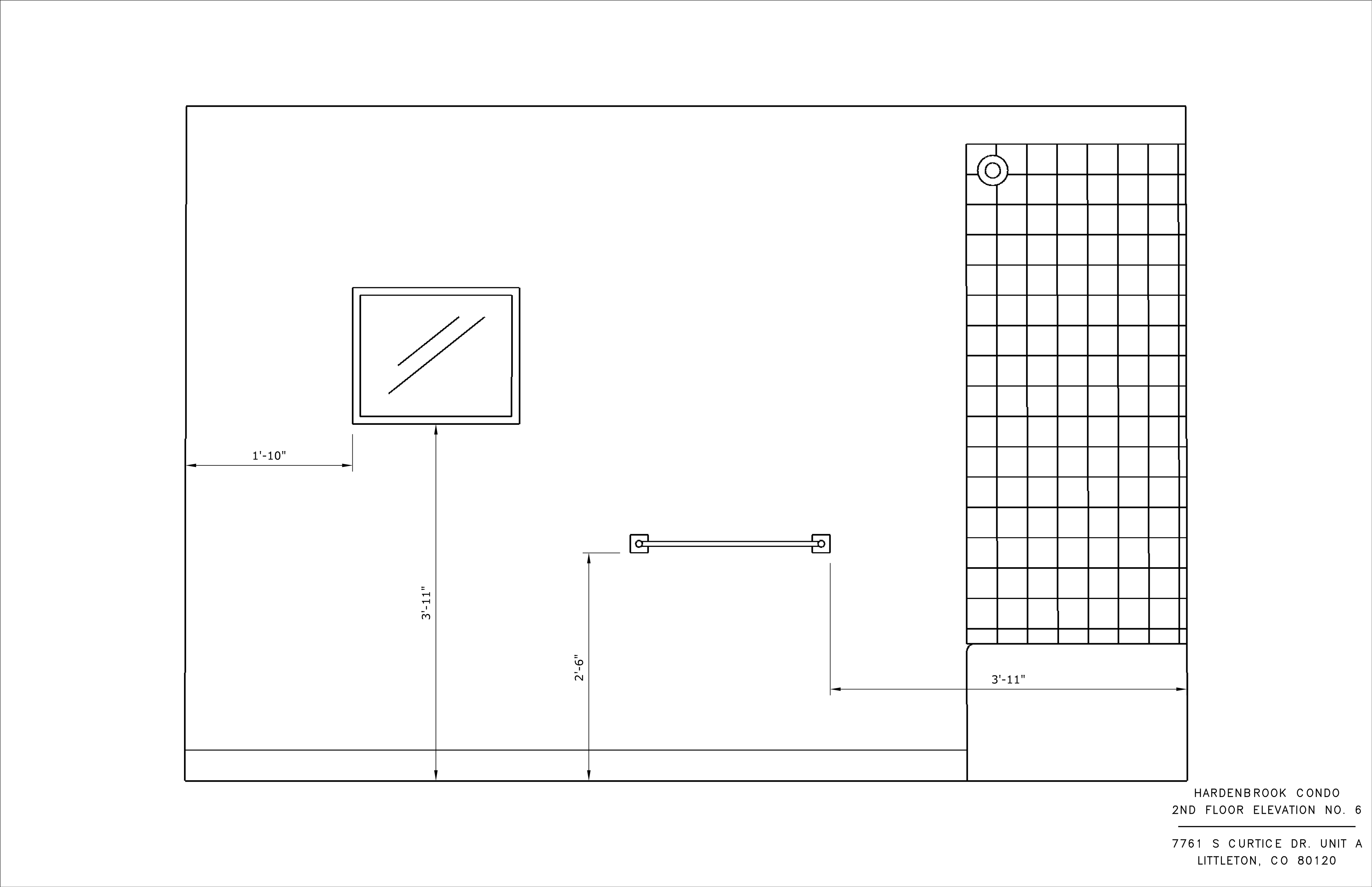 Second Floor Interior Elevation VI