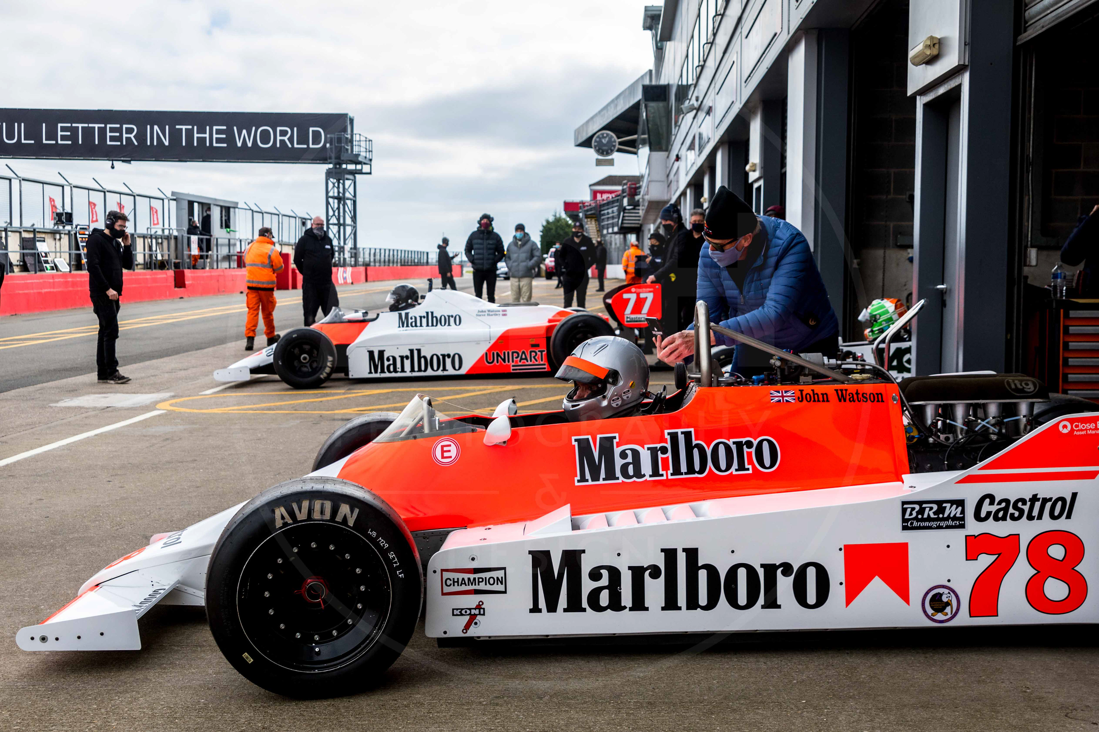 2021 Masters Historic Formula One, Donington Park Circuit