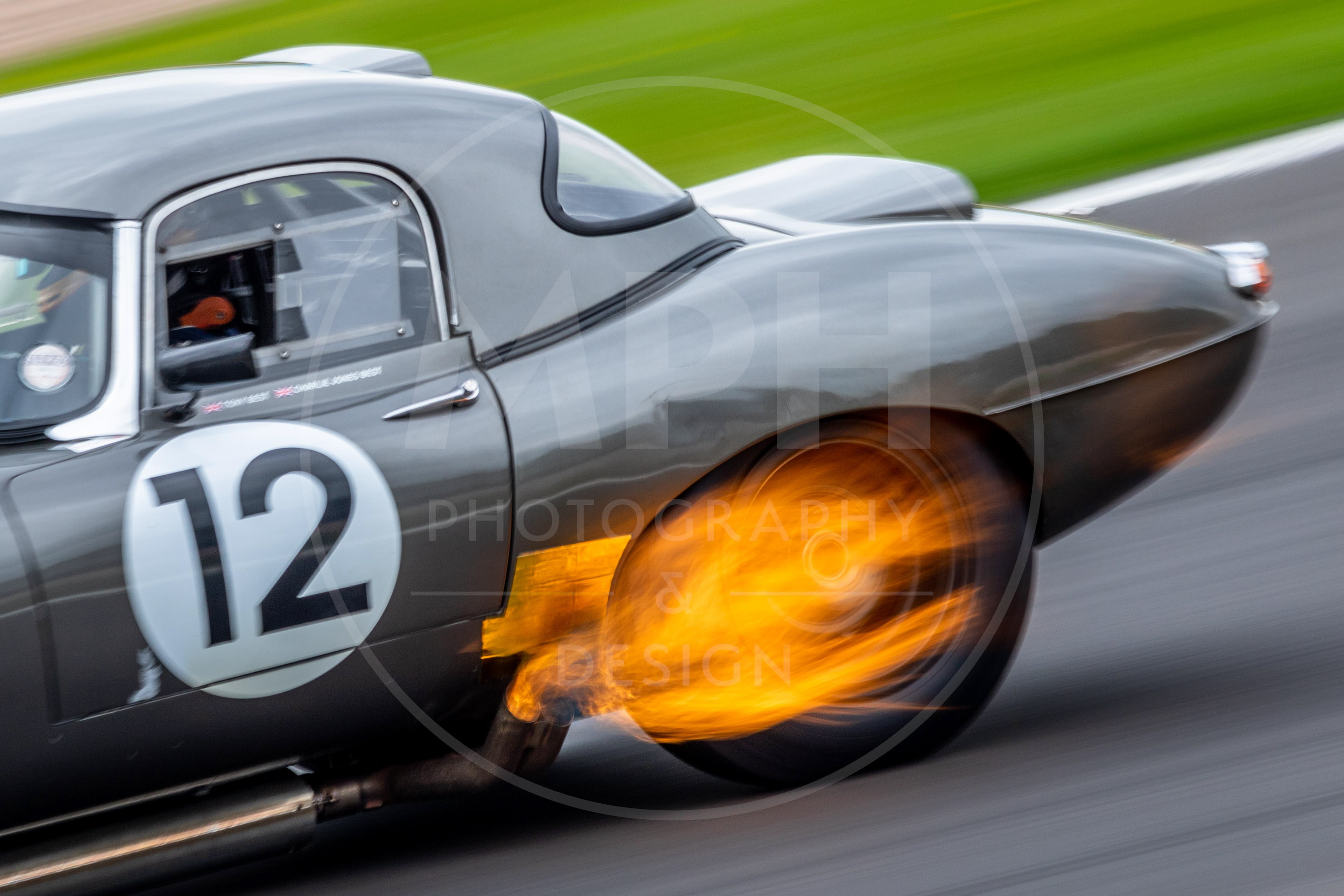 2023 Jaguar Classic Challenge for pre-66 Jaguar cars, Donington Park Circuit