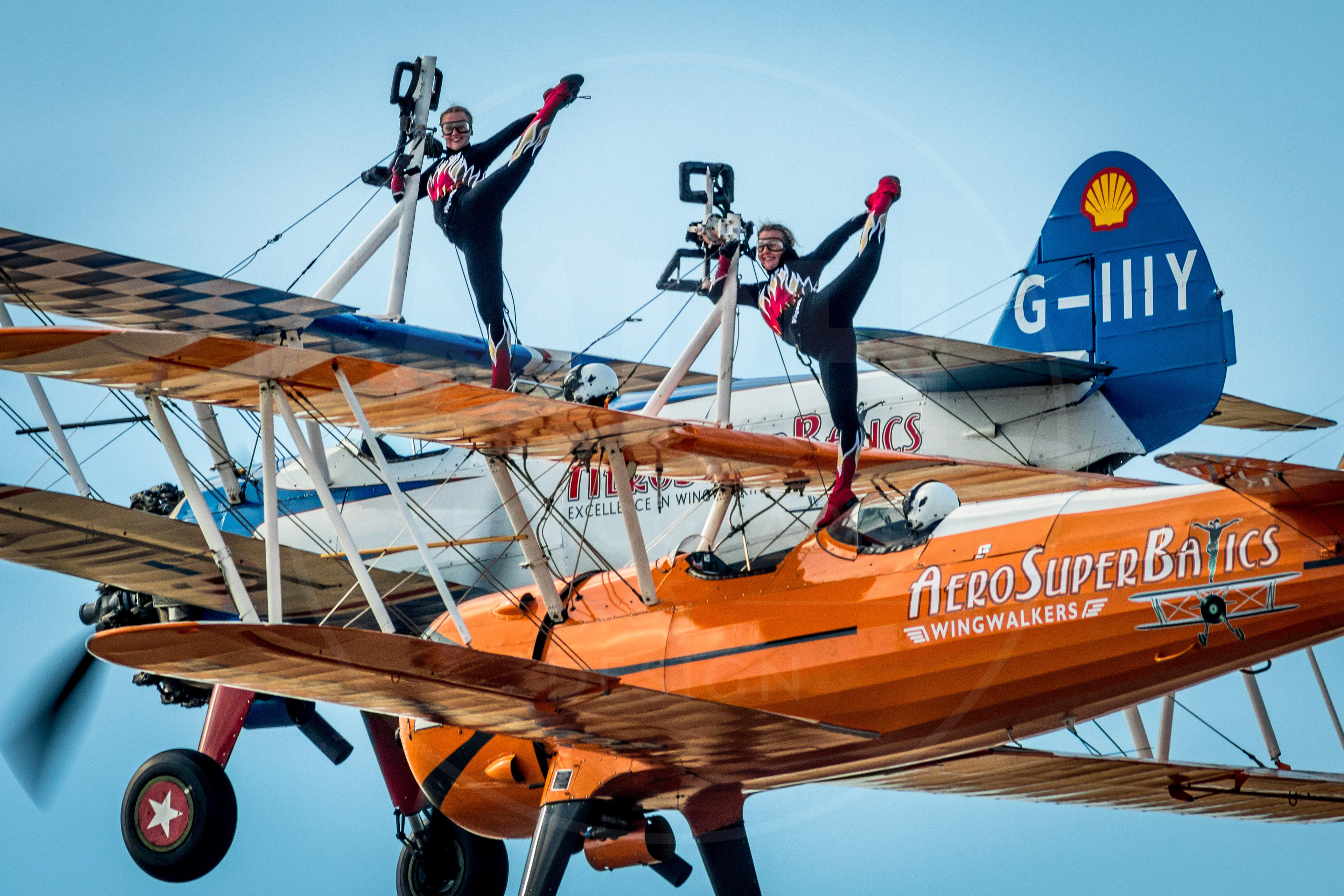 2019 Southport Air Show, Aerosuperbatics Wingwalkers