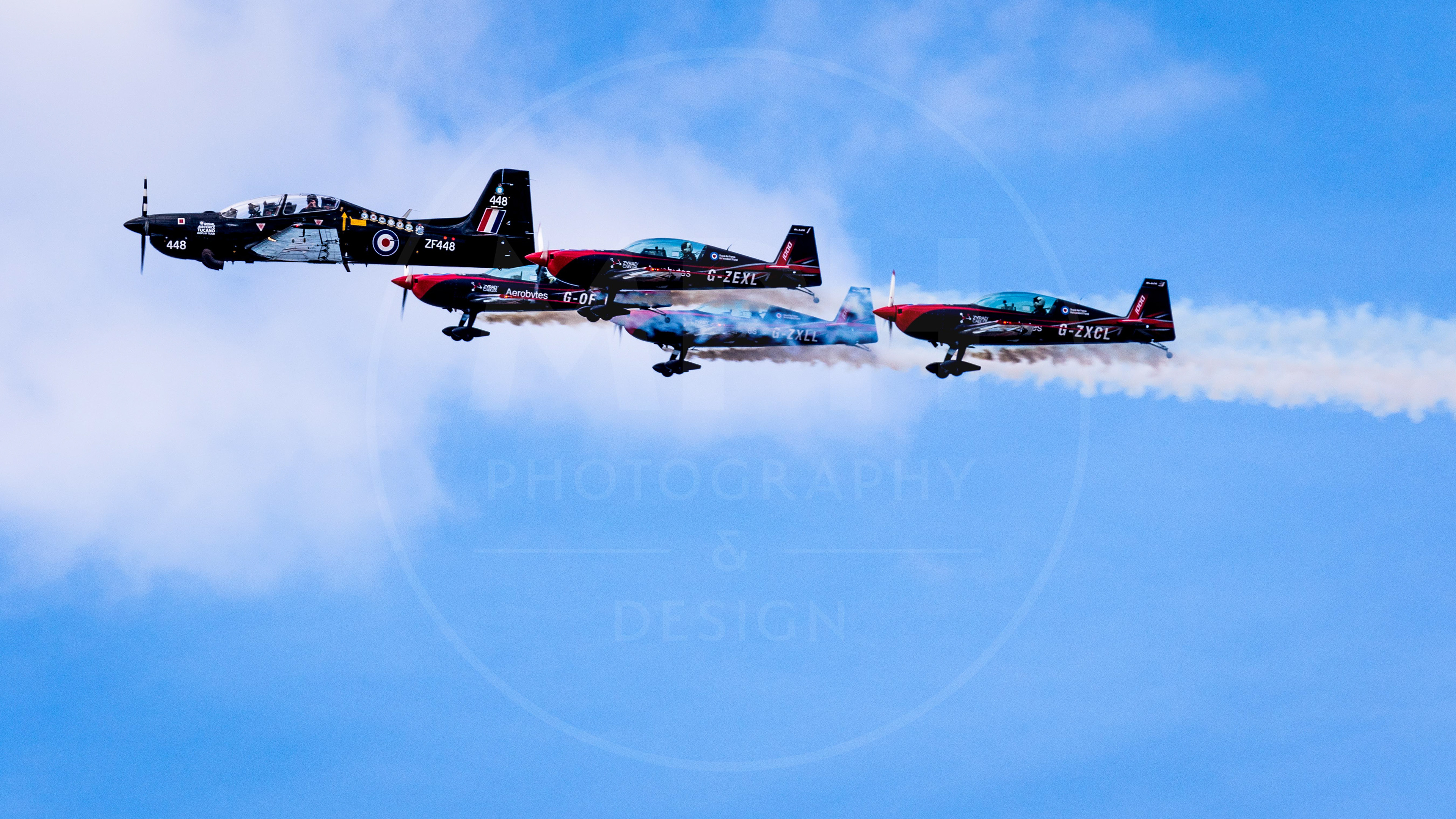 2019 Southport Air Show, RAF Tucano and The Blades