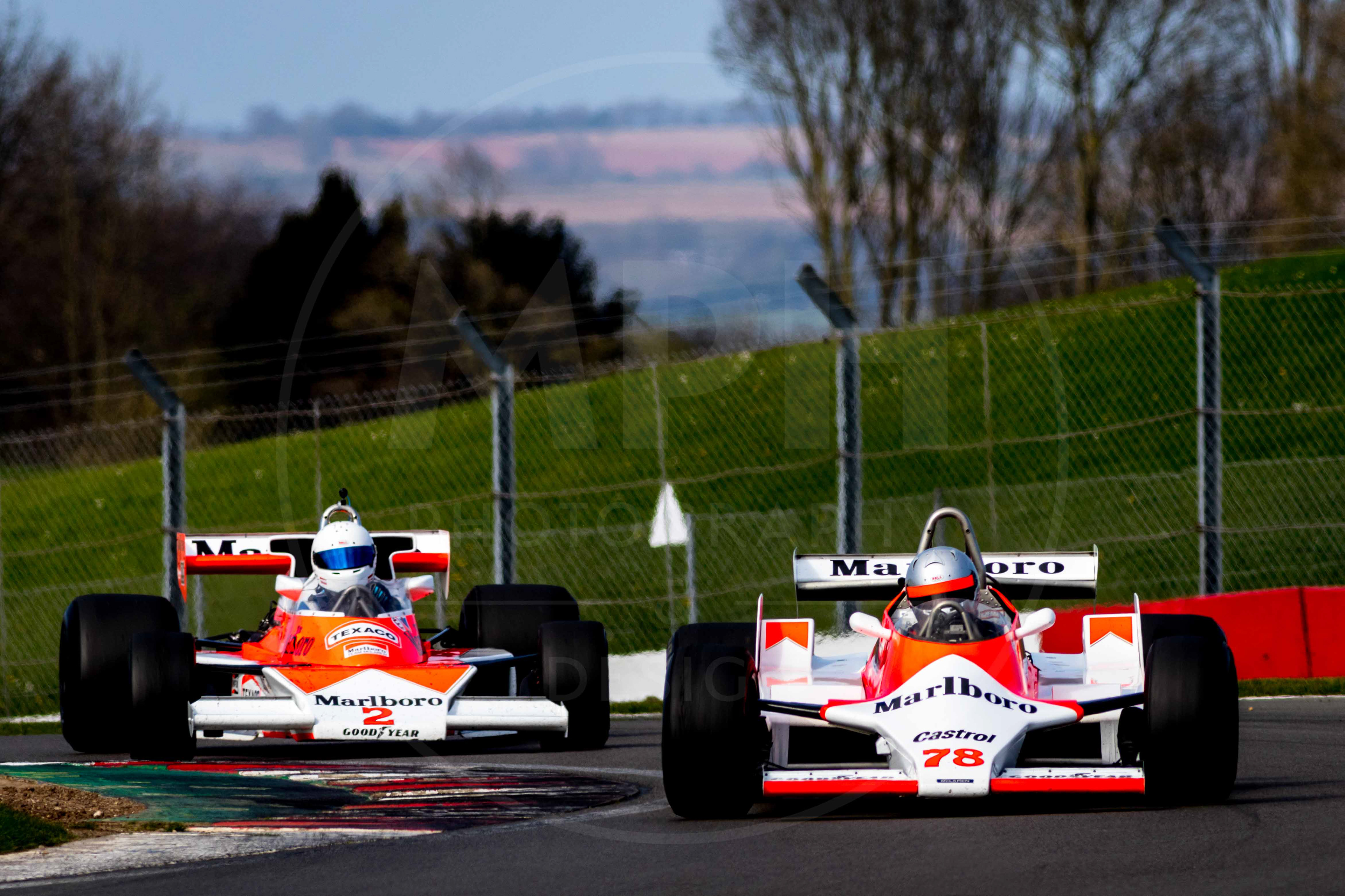 2021 Masters Historic Formula One, Donington Park Circuit