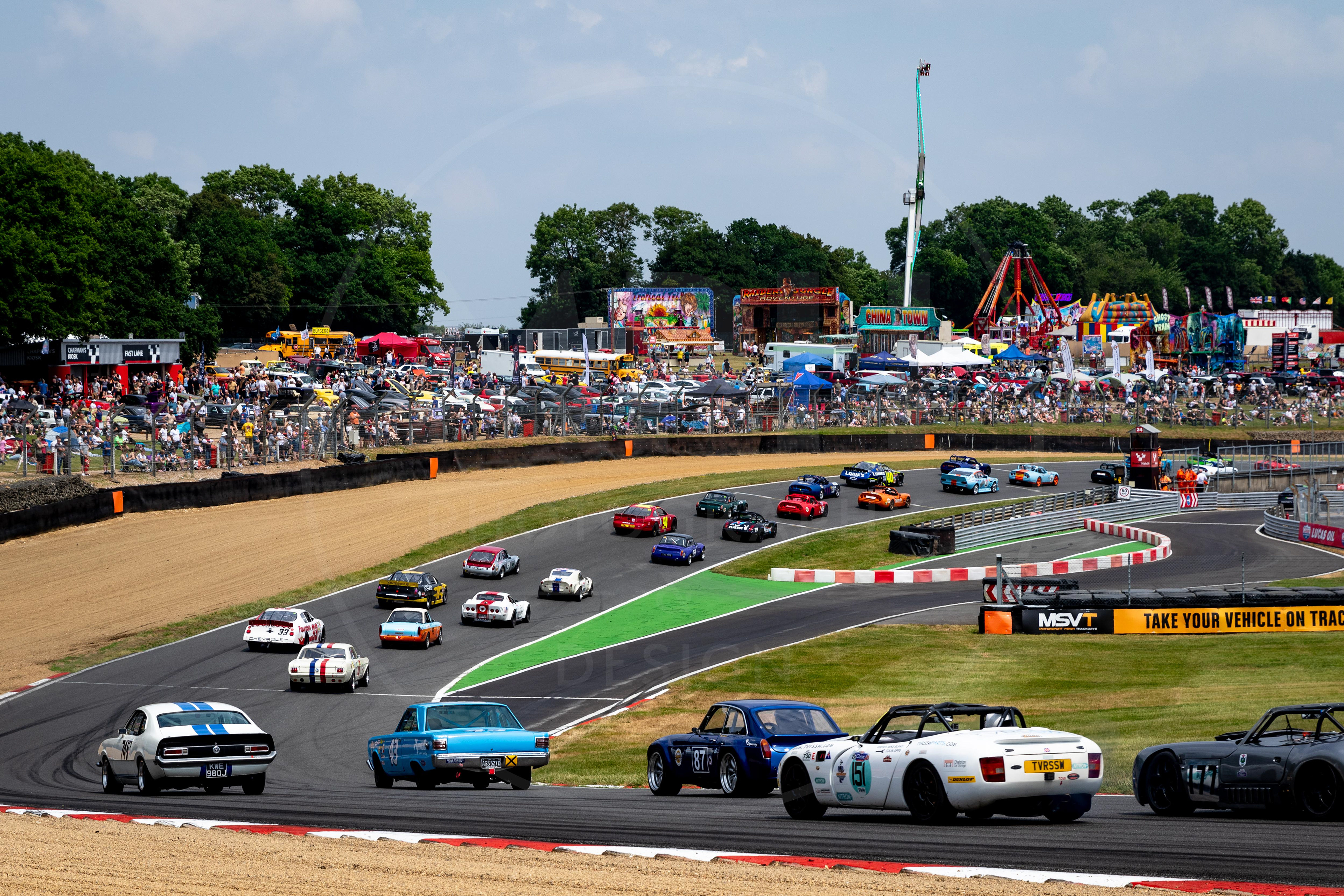 2023 Bernie's V8s & Historic Outlaws, Brands Hatch Circuit