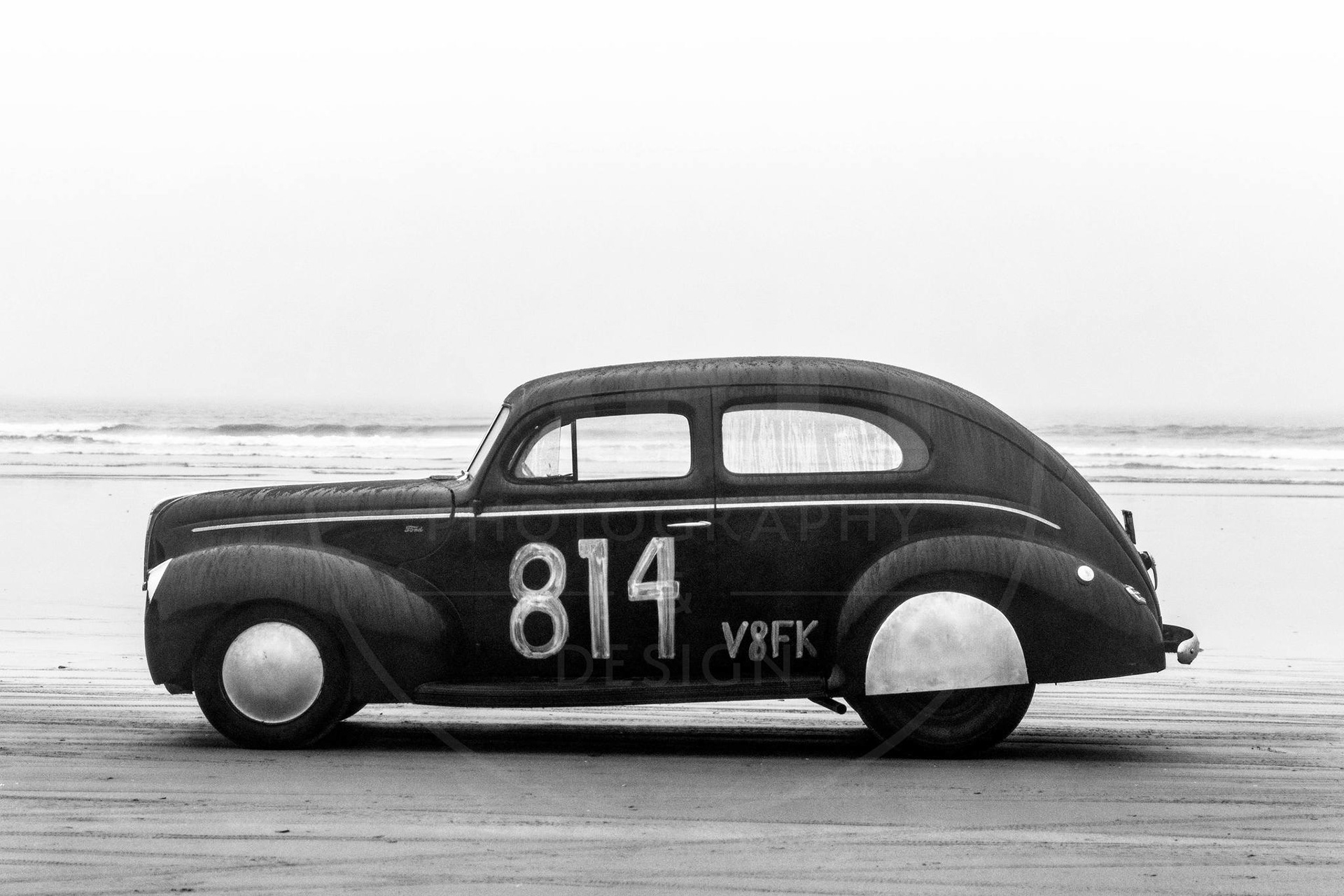 2024 Pendine Sands Hot Rod Races, Pendine Sands Beach