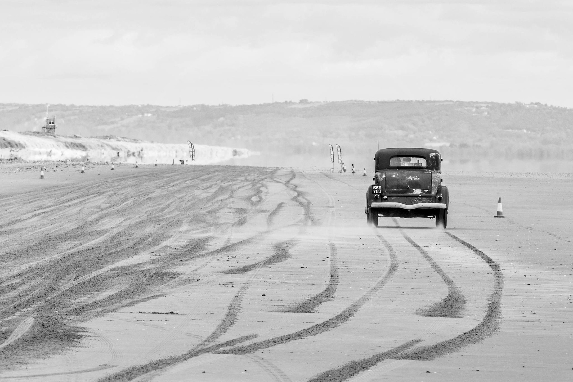 2024 Pendine Sands Hot Rod Races, Pendine Sands Beach