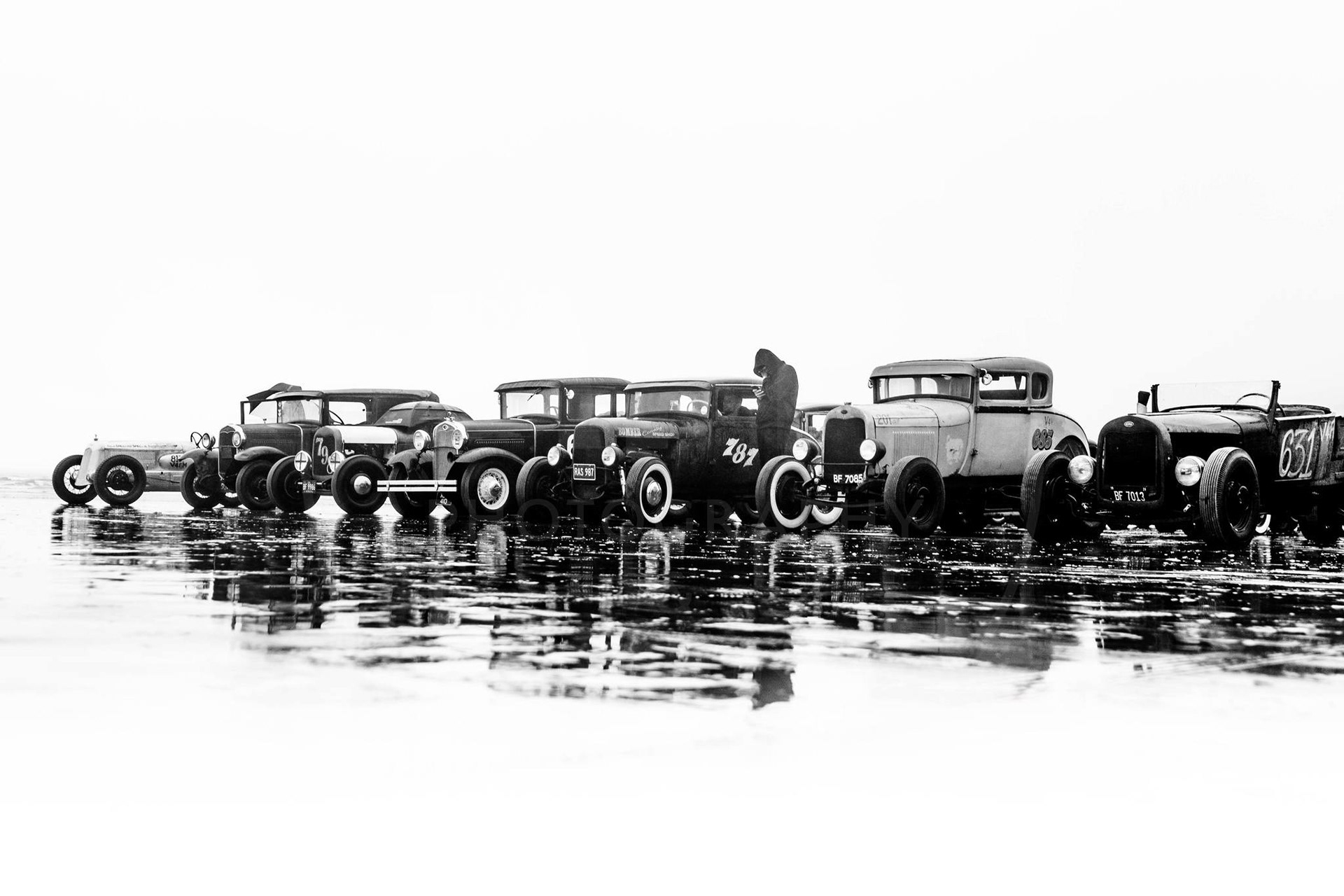 2024 Pendine Sands Hot Rod Races, Pendine Sands Beach