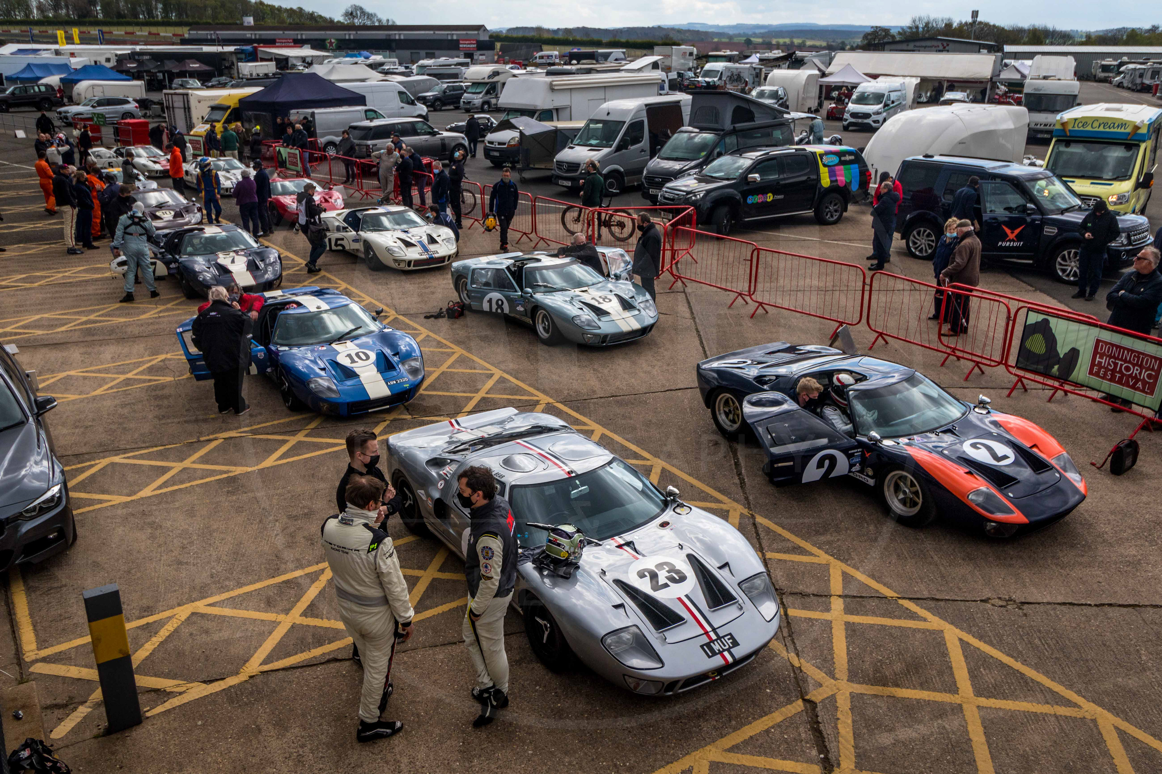 2021 Amon Cup for GT40s, Donington Park Circuit