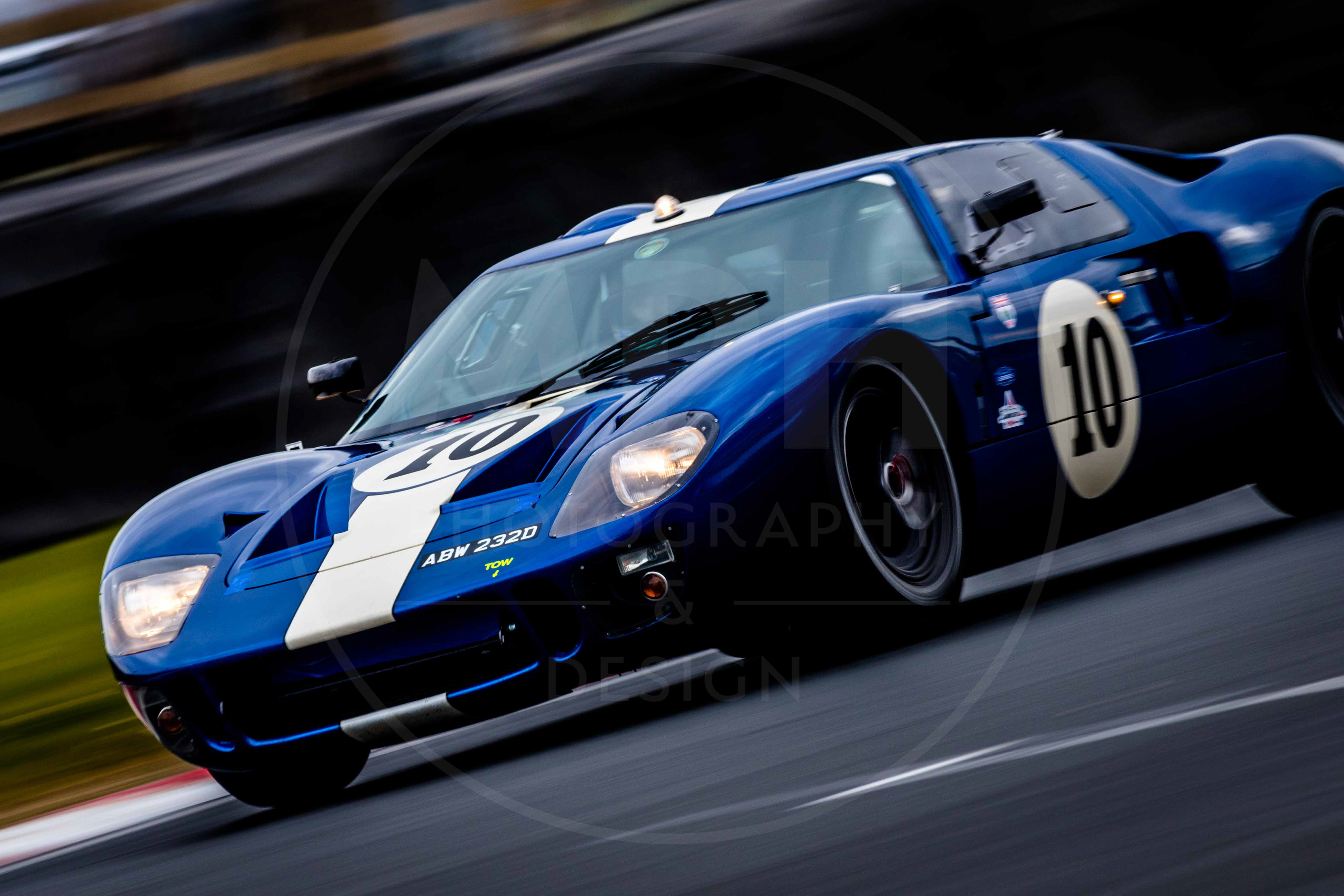 2021 Amon Cup for GT40s, Donington Park Circuit