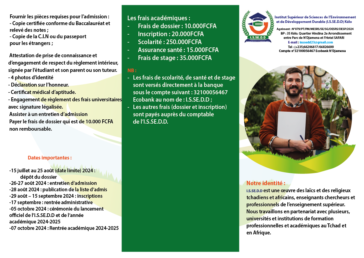 Brochure université