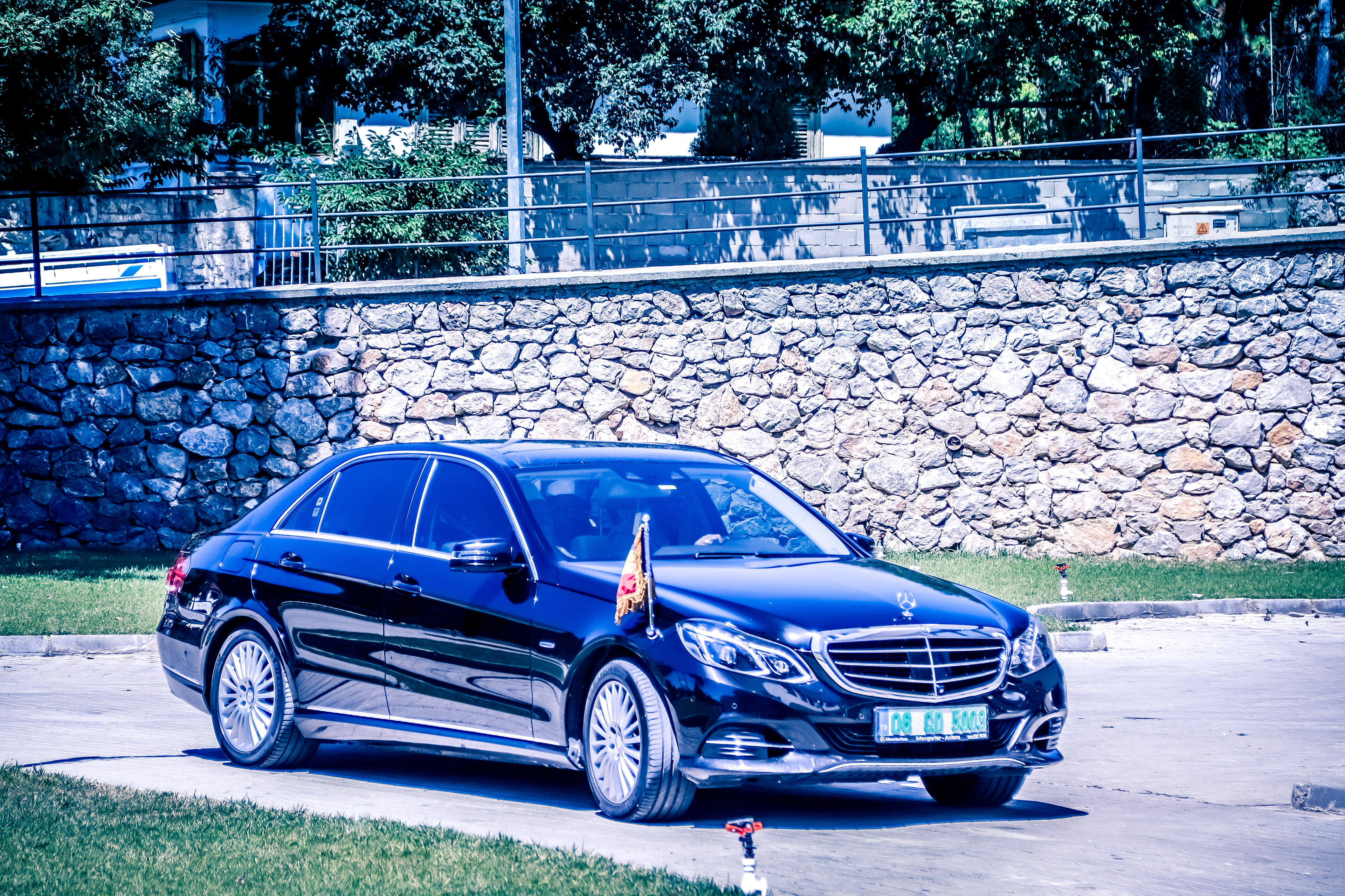 L'arrivée de l'ambassadeur