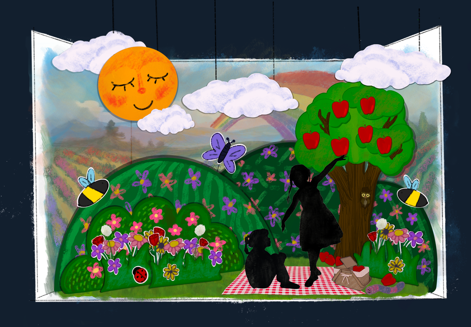 Imaginary Garden Day Rendering