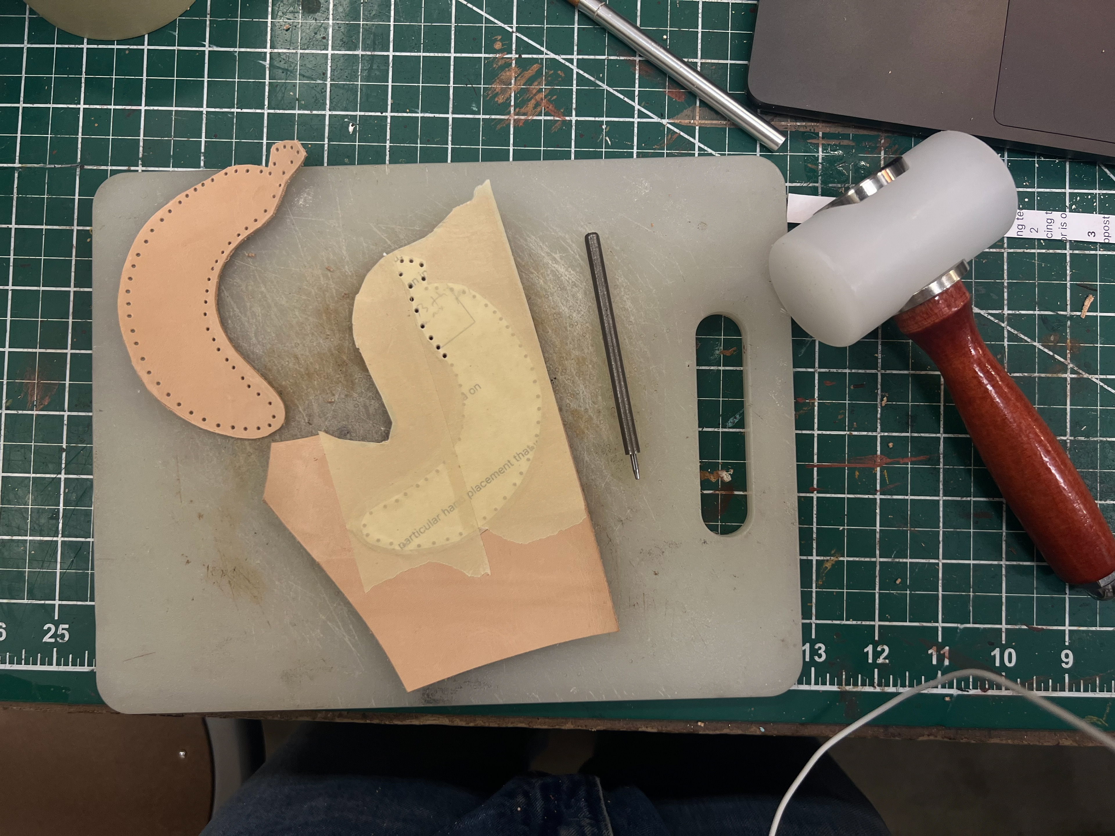 Leather Work Process