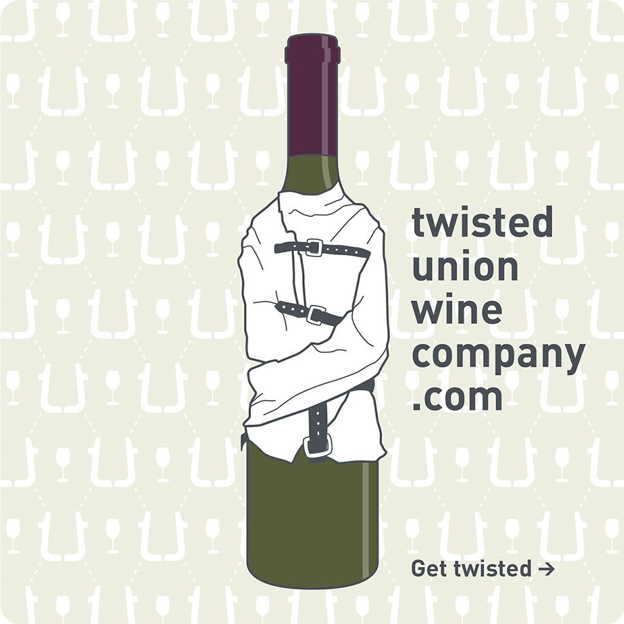 Crazy for Wine Postcard, Front
