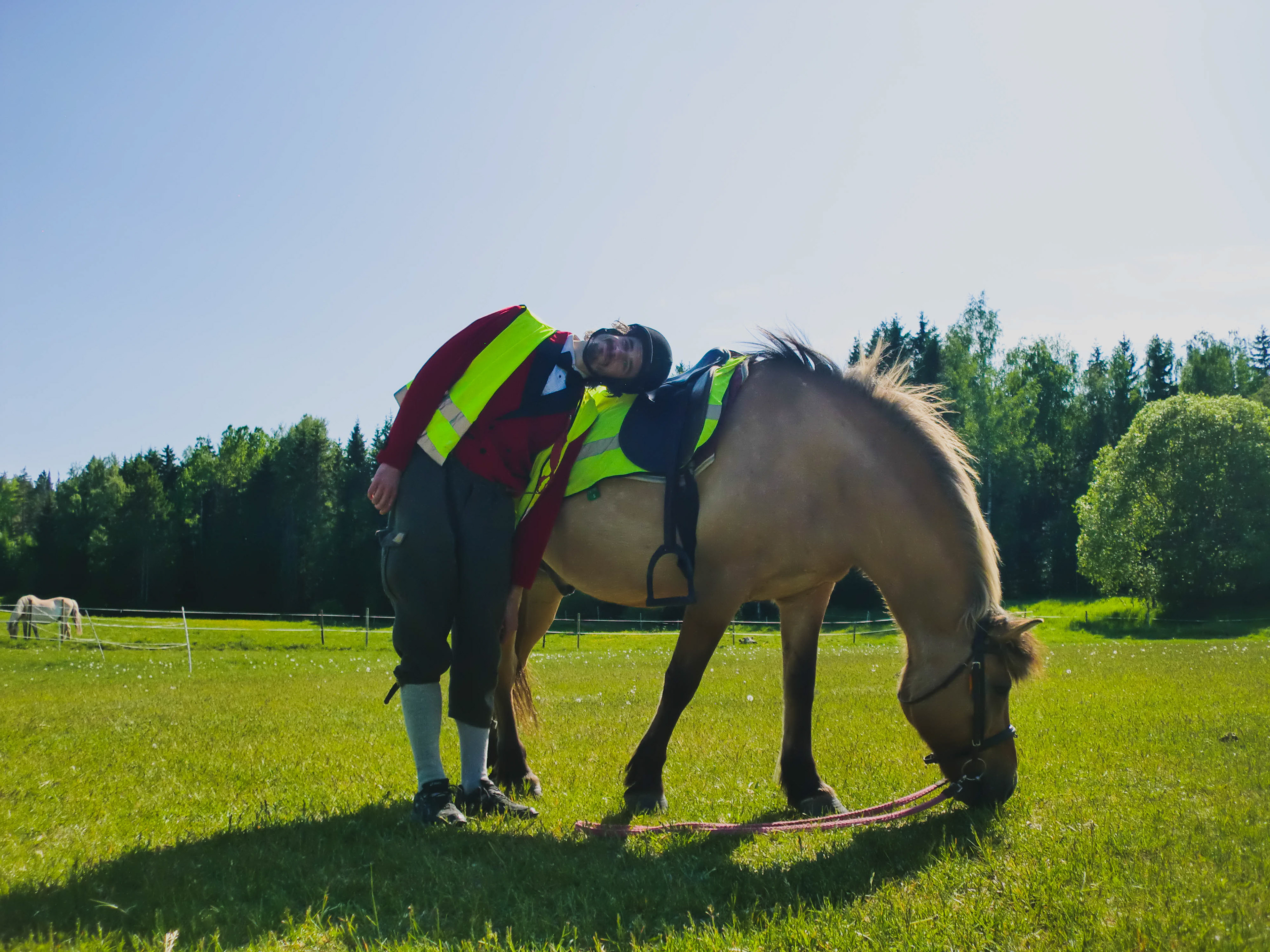 Viggo Venn and horse, 2023