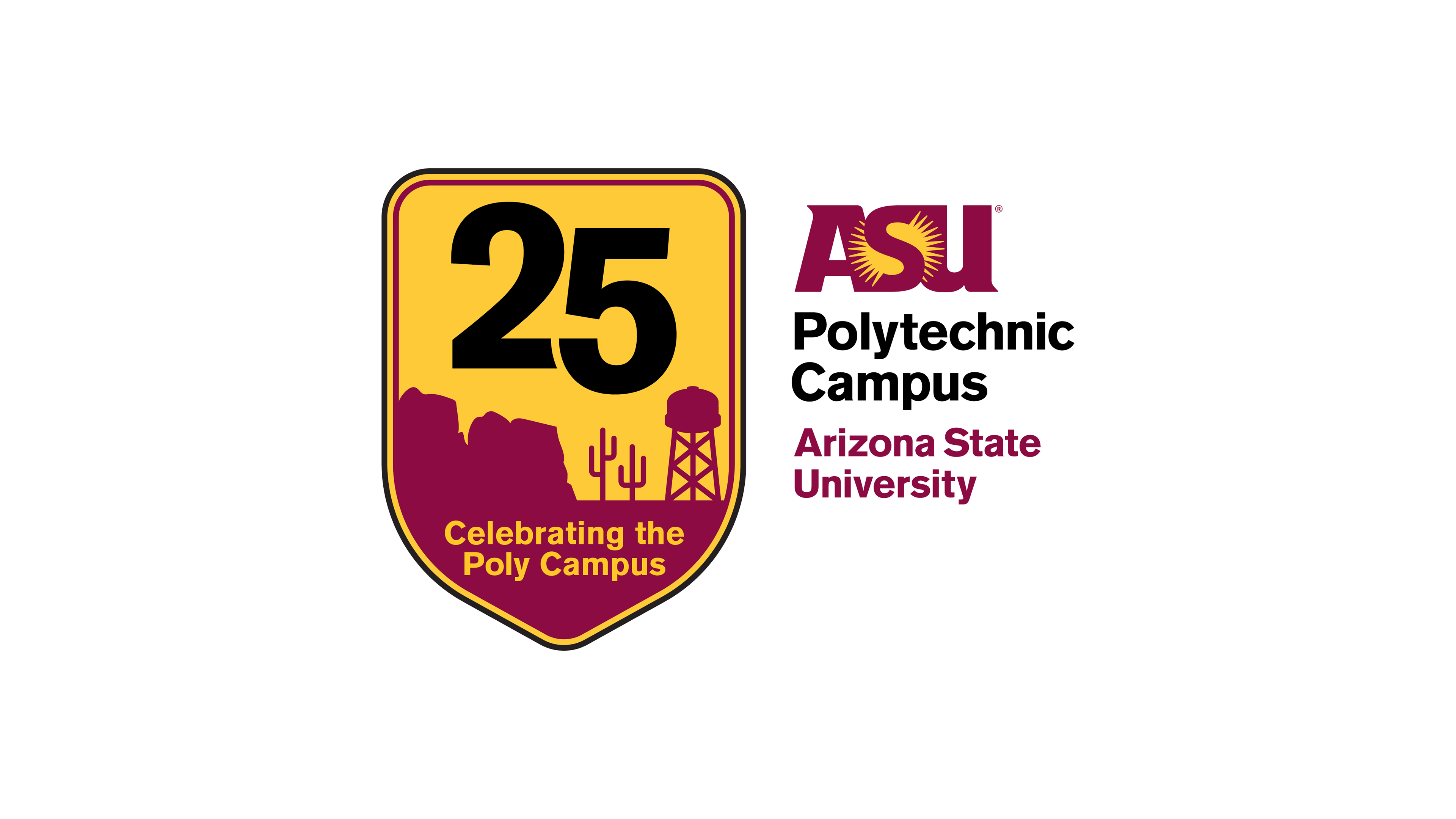 ASU Polytechnic 25 Year Celebration Logo