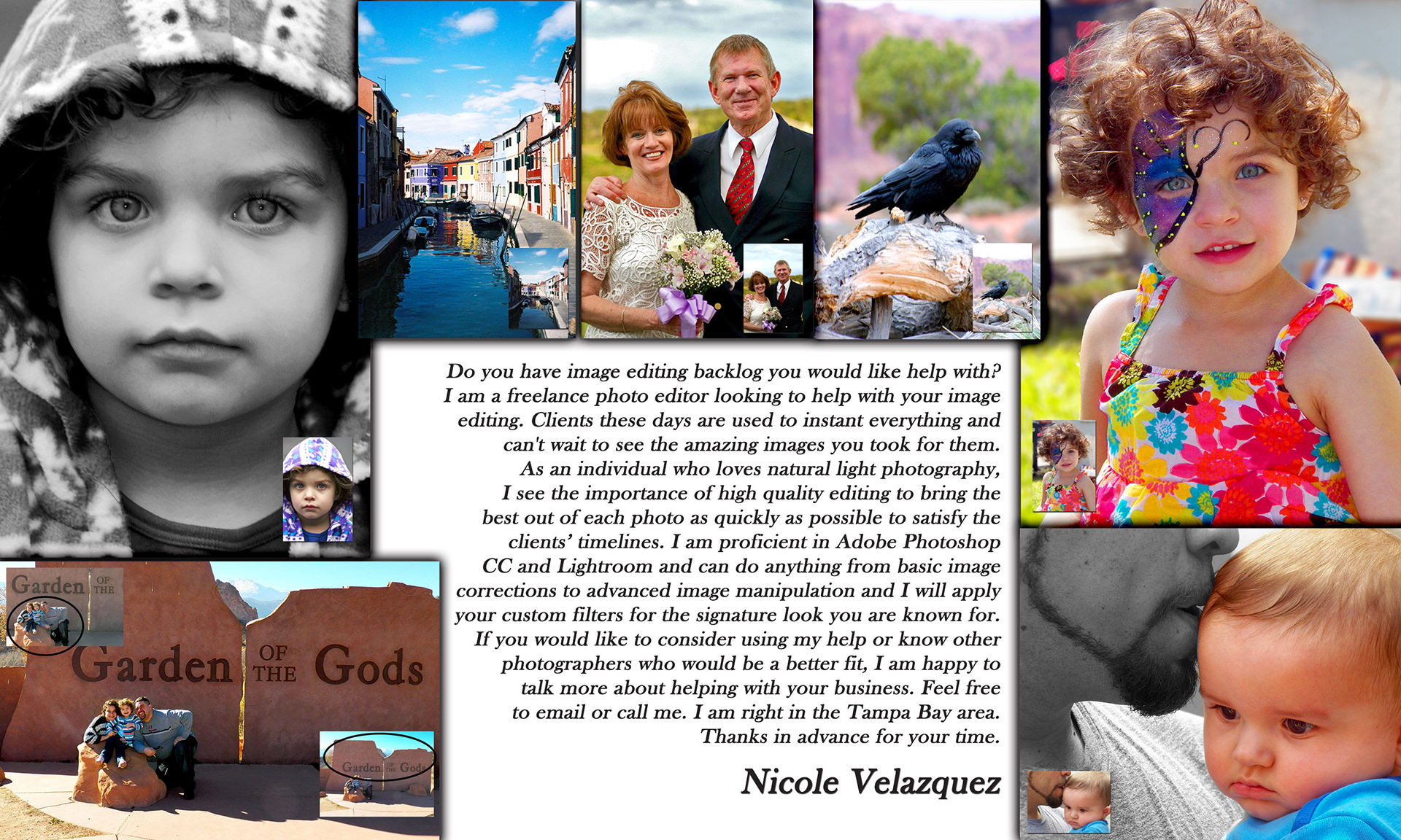 Email/Social Media Photo Editing Ad (contact removed)