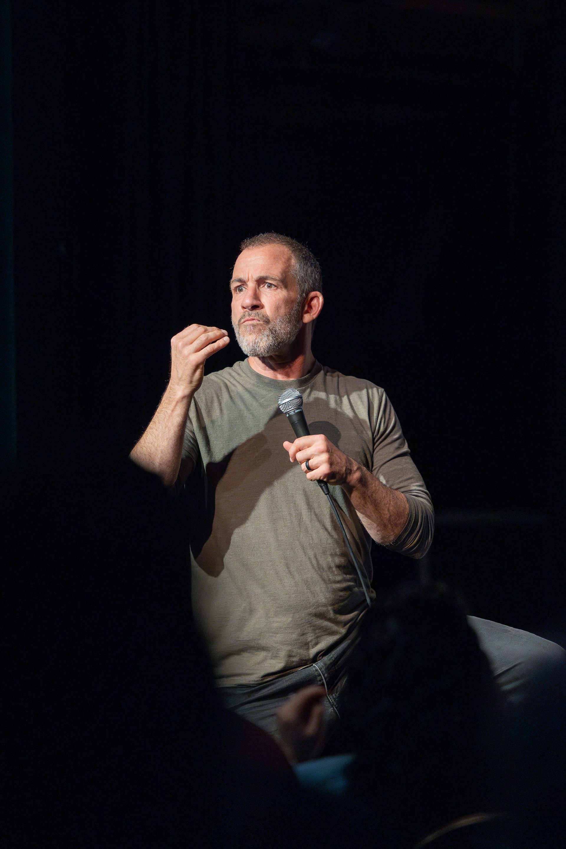Bryan Callen performing in Vancouver, BC