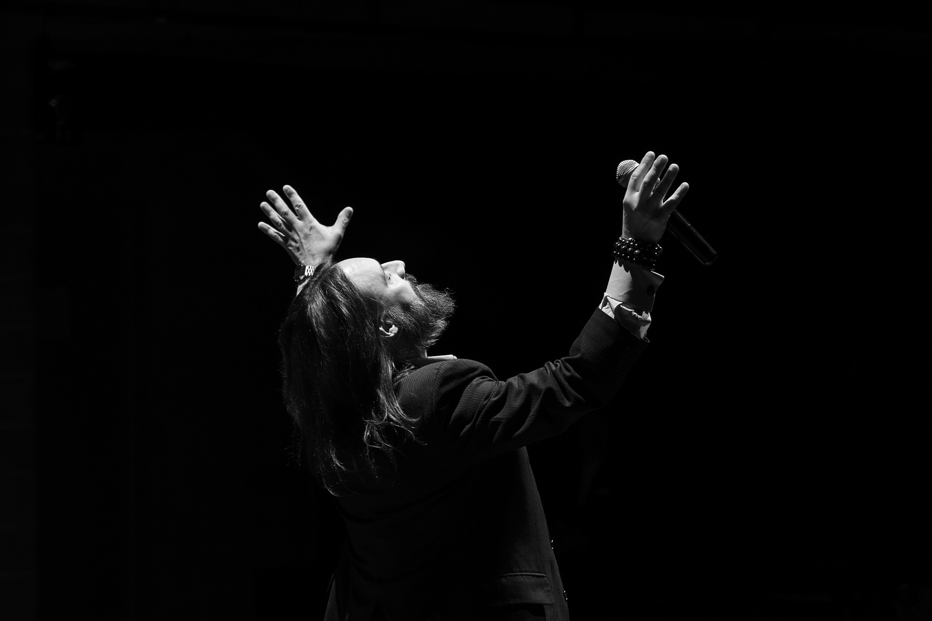 Patrick Maliha at the stage