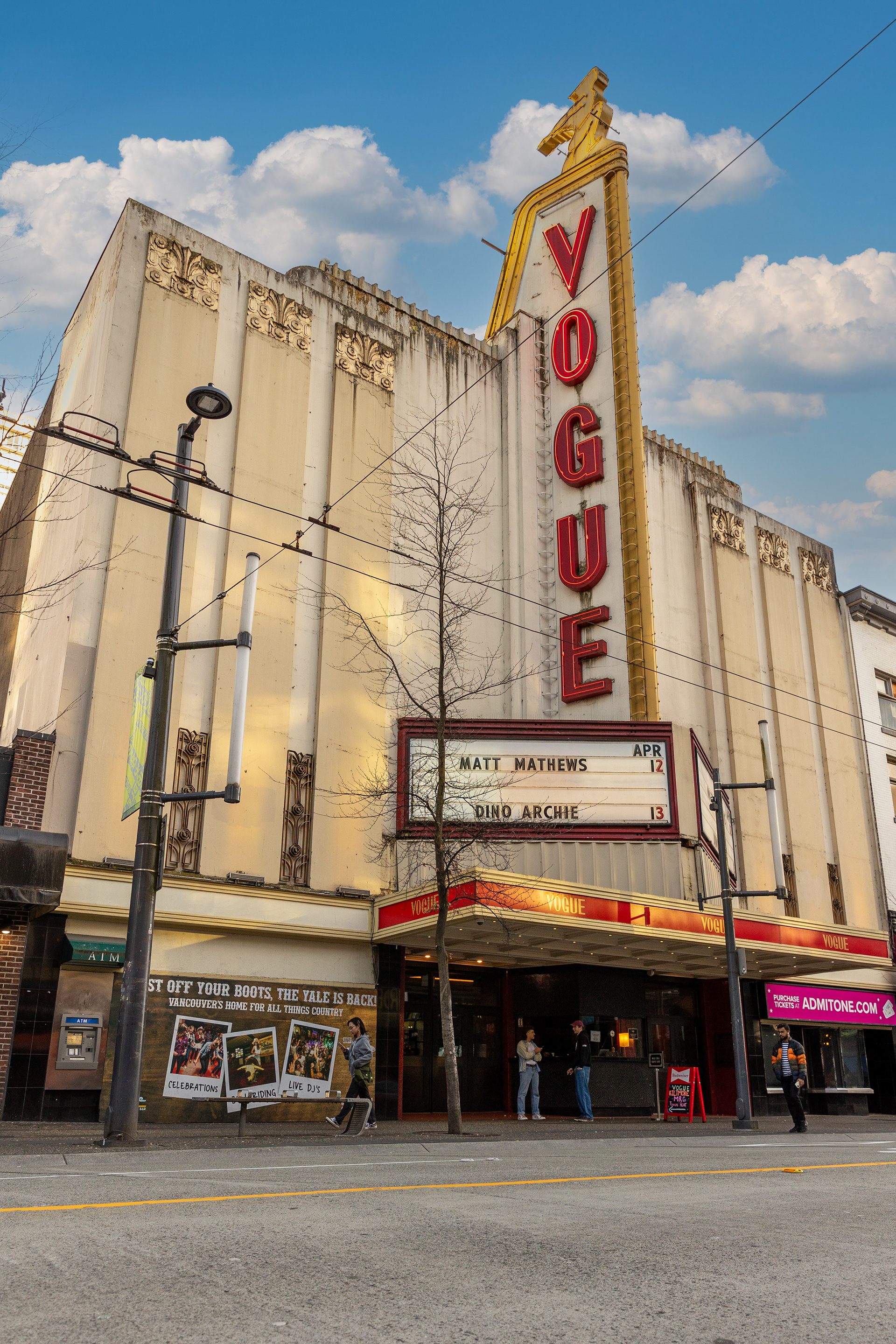 Vogue Theatre April 2024