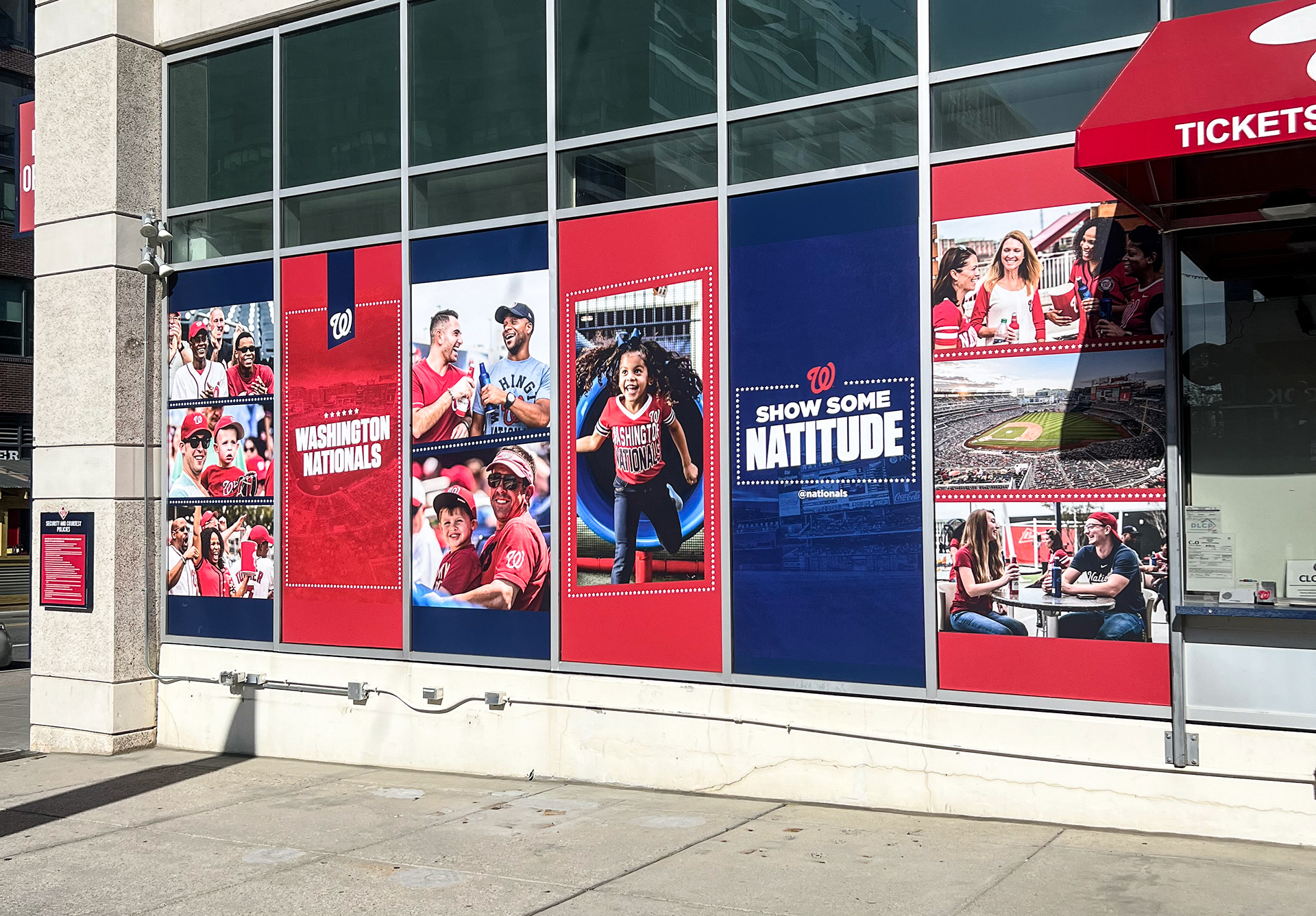 STADIUM WINDOW DECALS