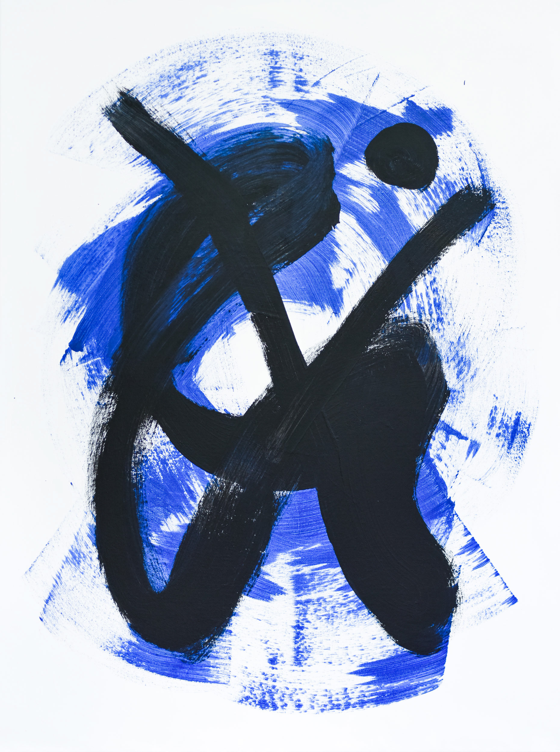 Blue Sign 1 | 80 x 60 cm