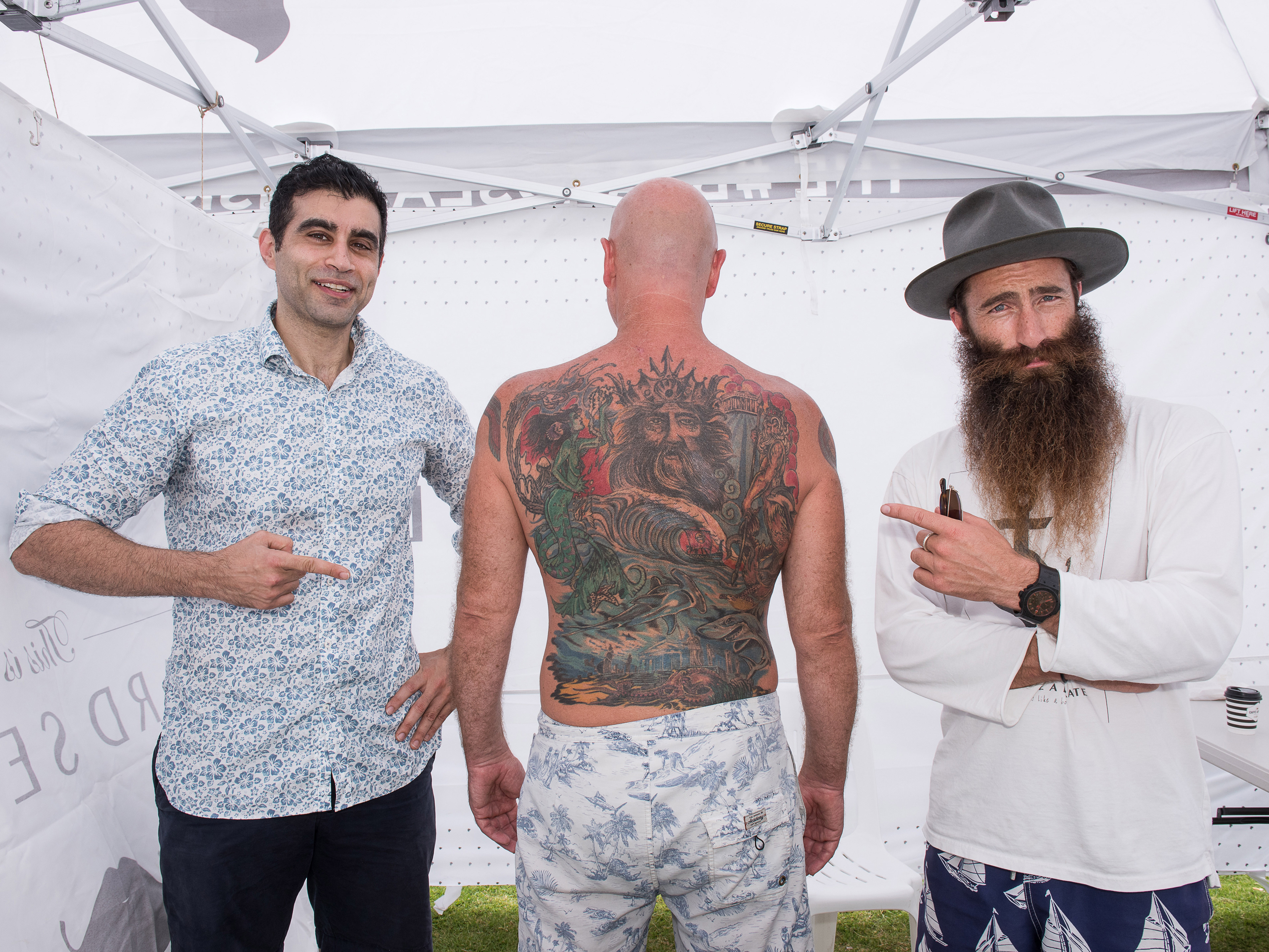 BeardSeason & Skin Cancer Institute Popup at Bronte