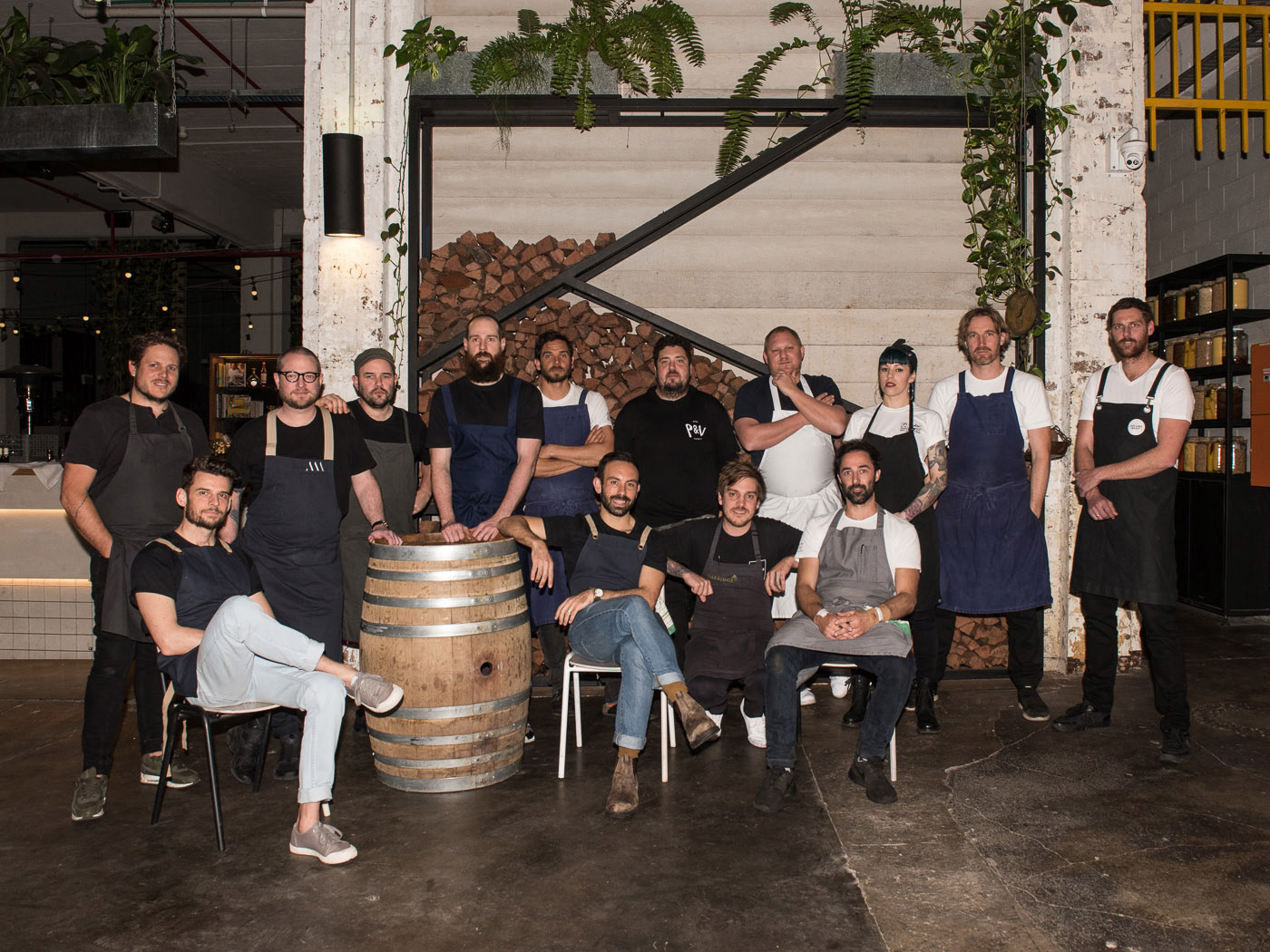 Three Blue Ducks Charity event chefs for rural farmers