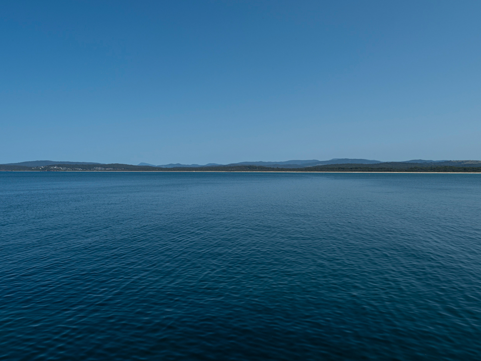 Merimbula from Tathra Wharf