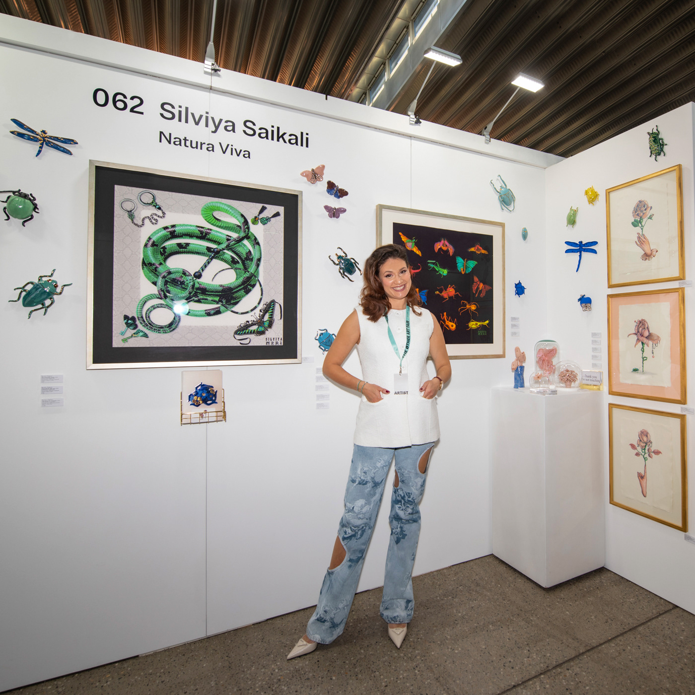 Silviya Saikali at The Other Art Fair