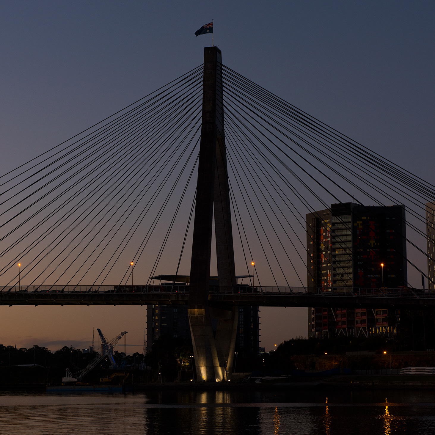 Sydney Architecture Anzac Bridge