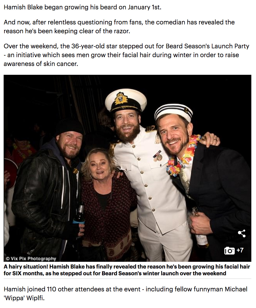 BeardSeason Launch Party TallShip Harbour Cruise