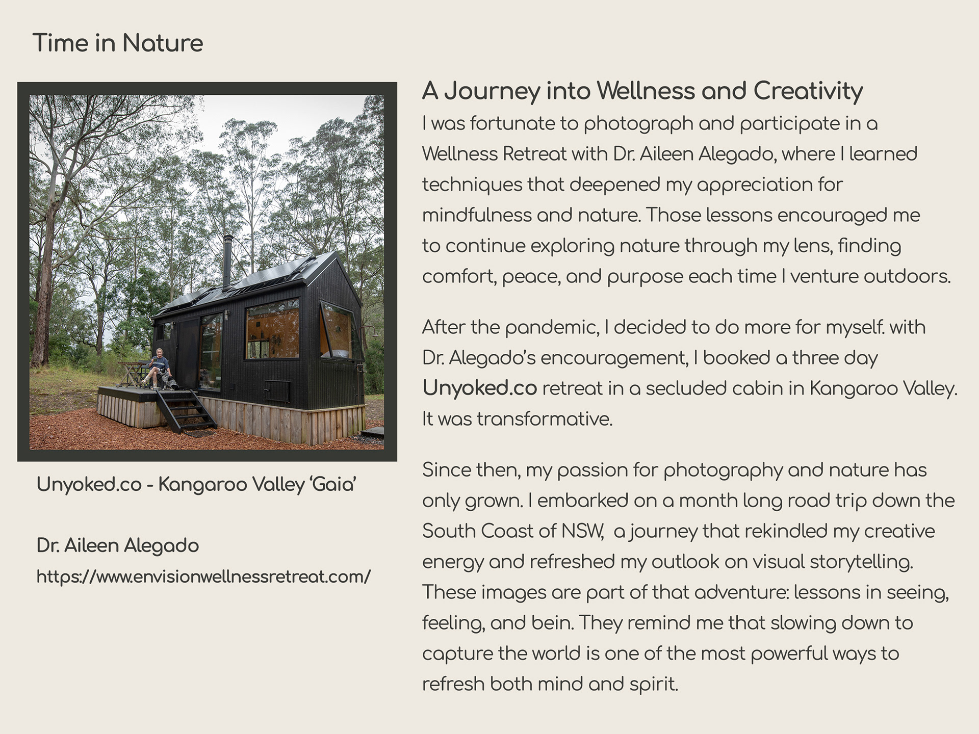 Kangaroo Valley Wellness Retreat unyoked.co