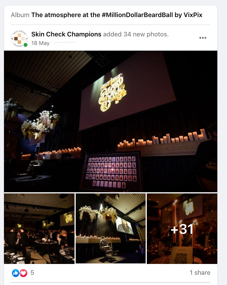 Million Dollar BeardBall The Ivy Ballroom