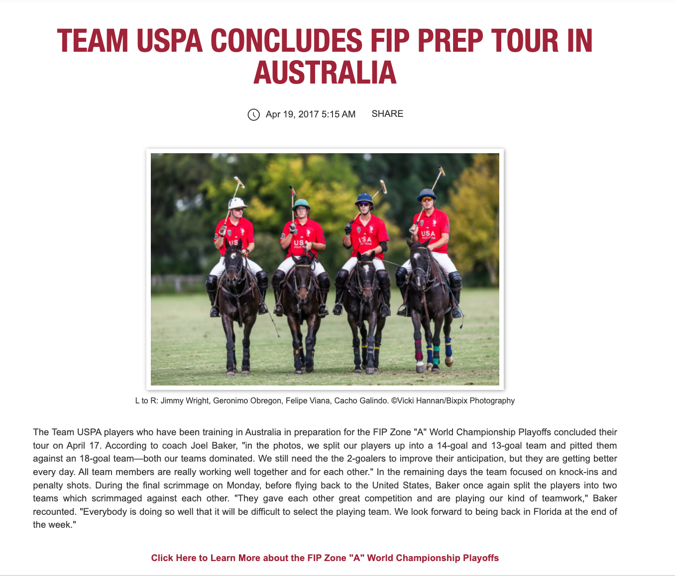 USA Polo Team images Windsor