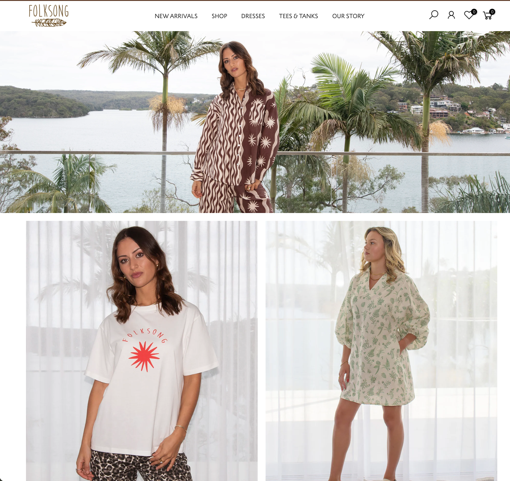 Folksong The Label e-commerce